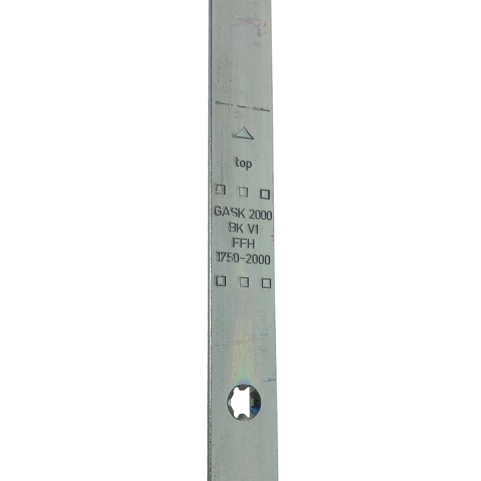 Winkhaus Stulpflügelgetriebe GASK.2000-2, 2 Schließbleche