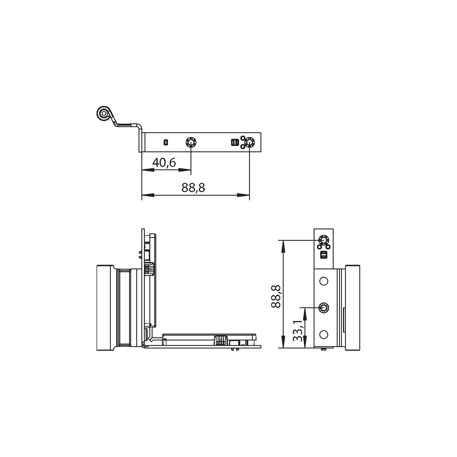 Winkhaus Flügellager FL.C-W.20-13.LS.BR