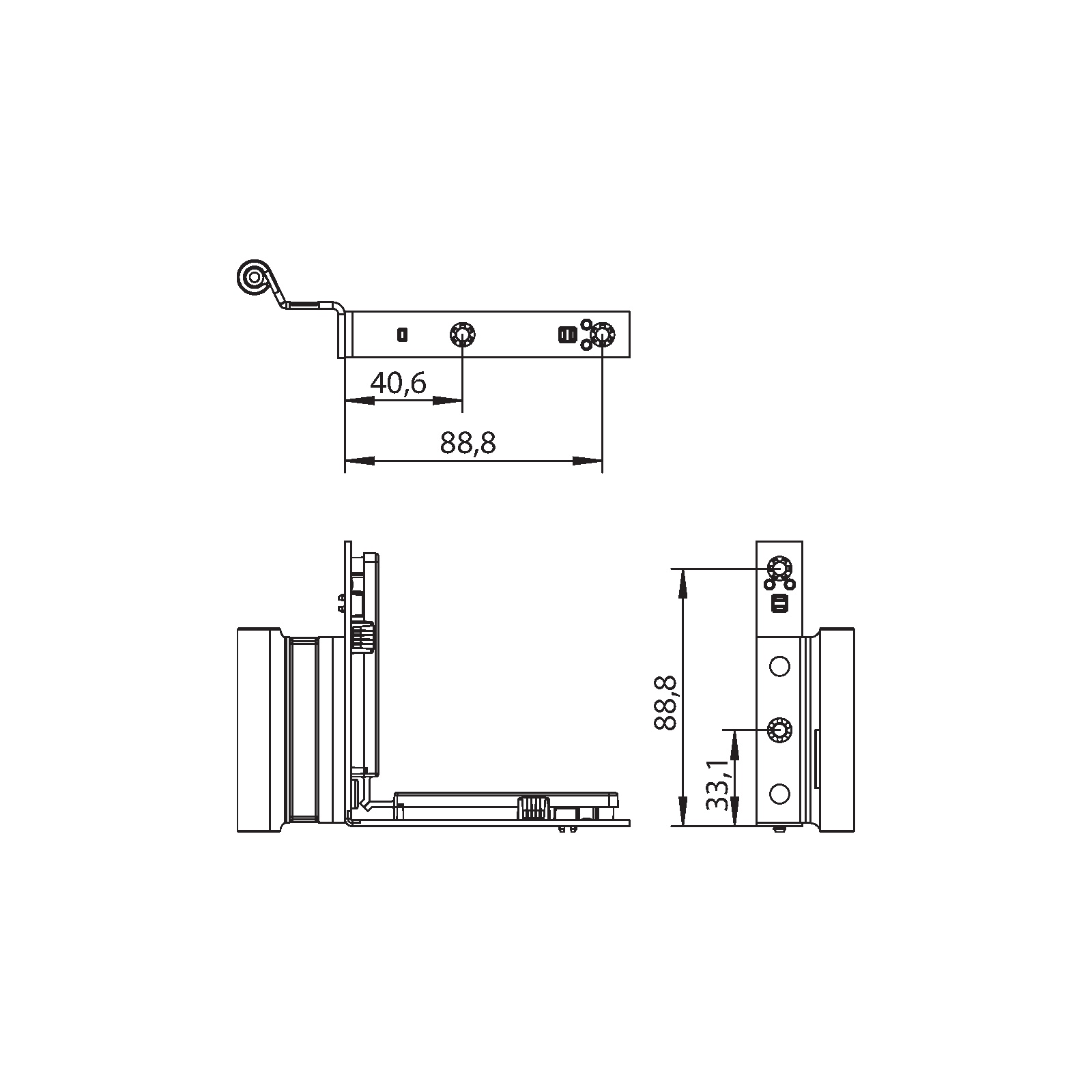 Winkhaus Flügellager FL.C-W.20-9.LS.WS