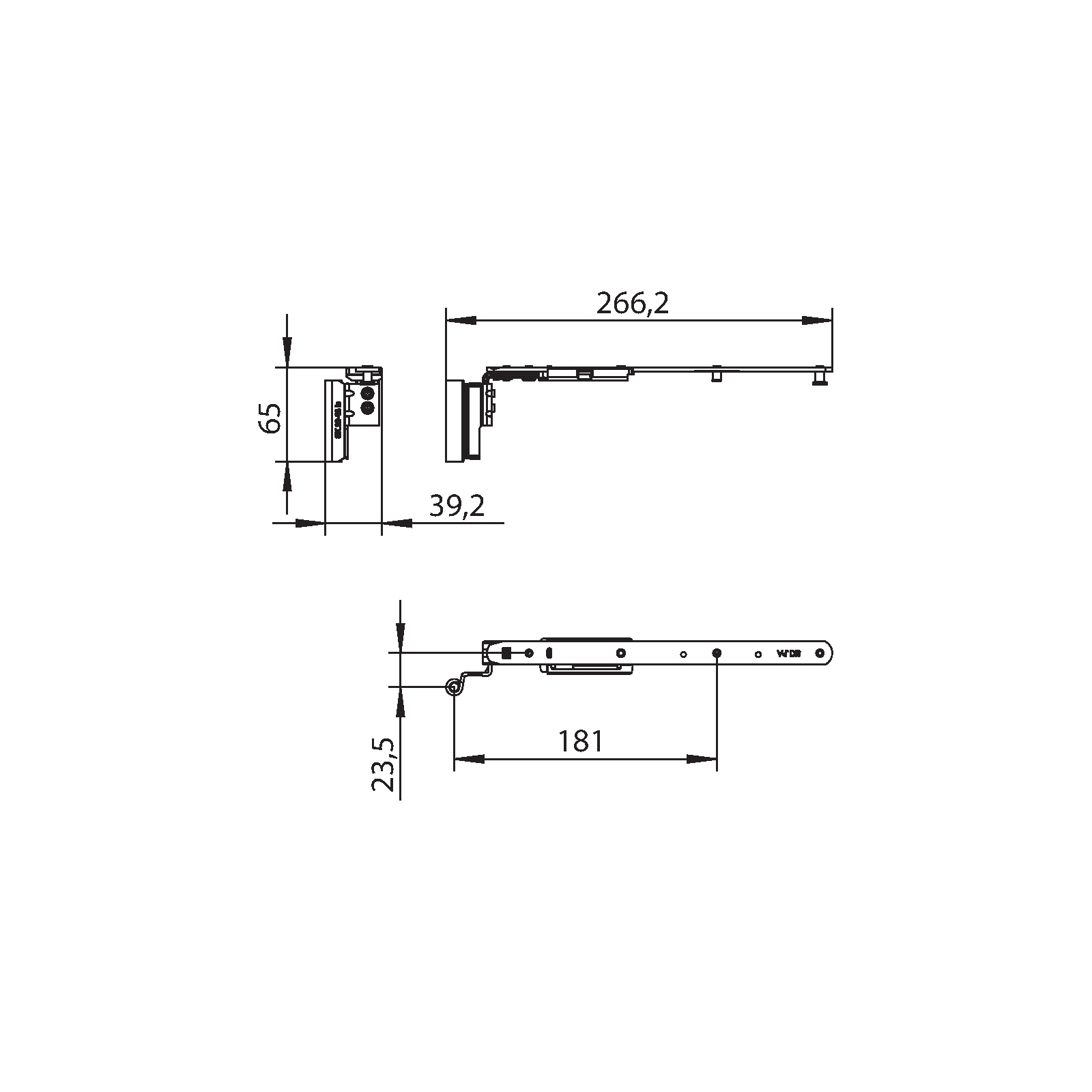 Winkhaus Schere SK1.PA.20-13.LS