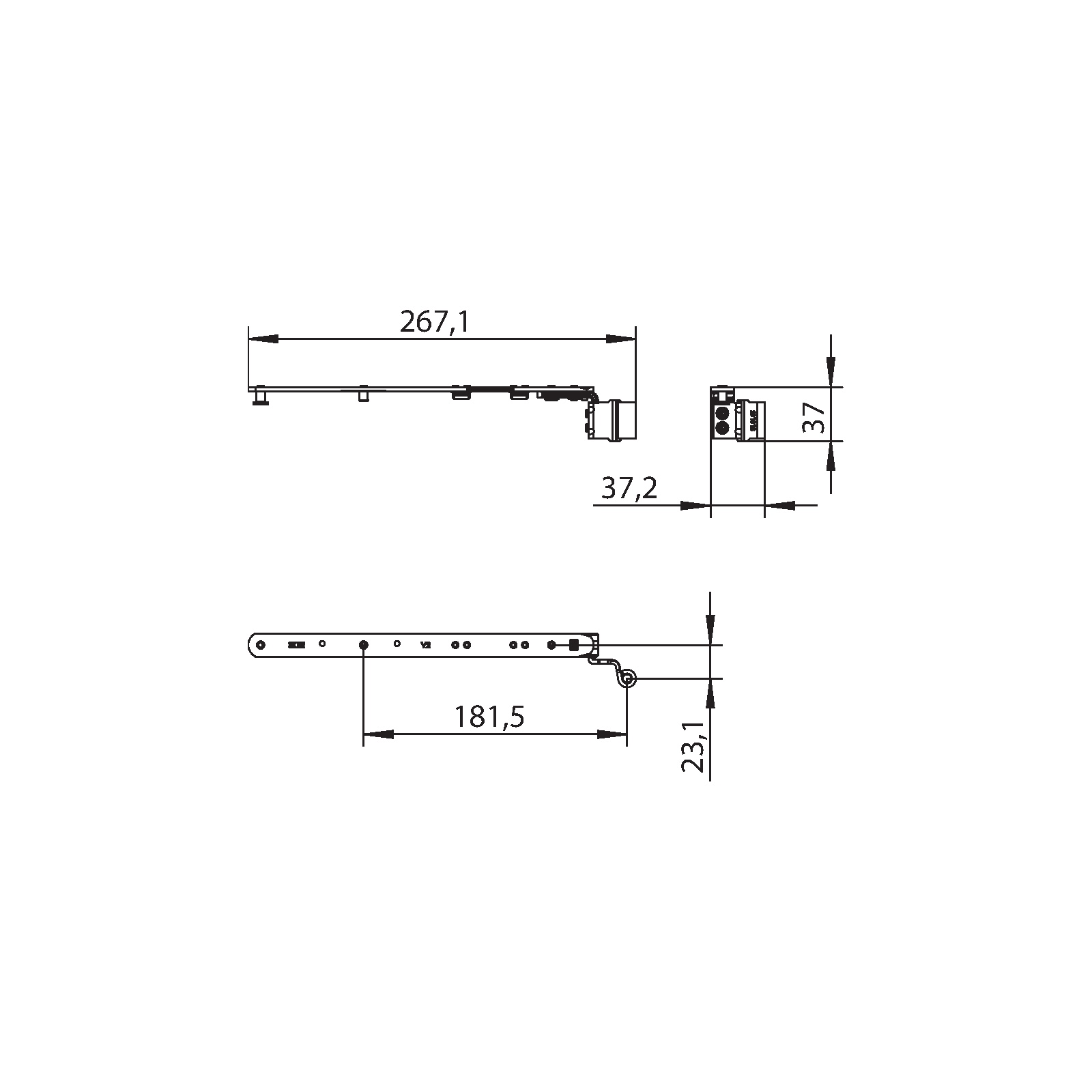 Winkhaus Schere SH1.T.E.20-13-12.RS
