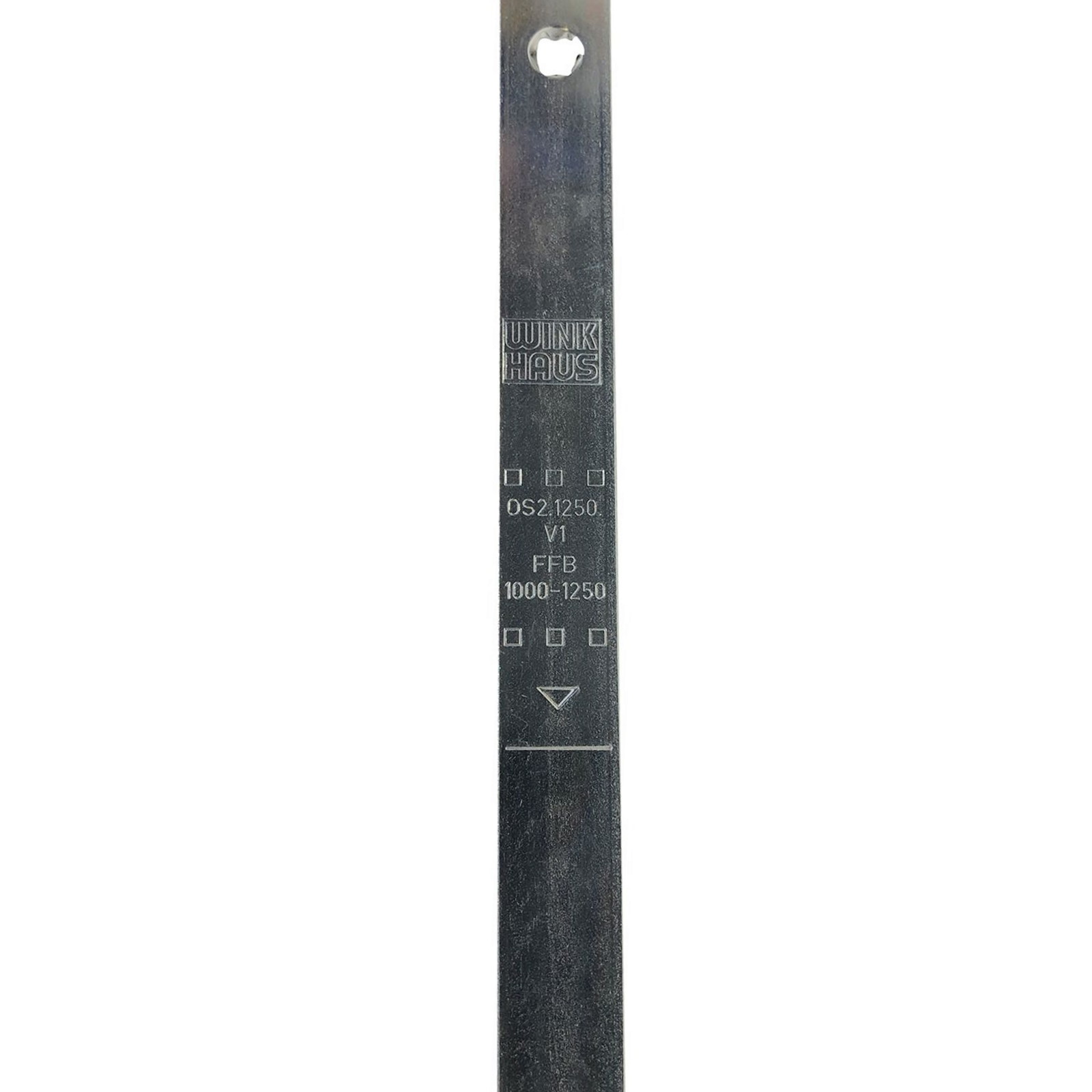 Winkhaus Oberschiene OS2.1250-1, FFB 1000-1250 mm, 1 Zapfen