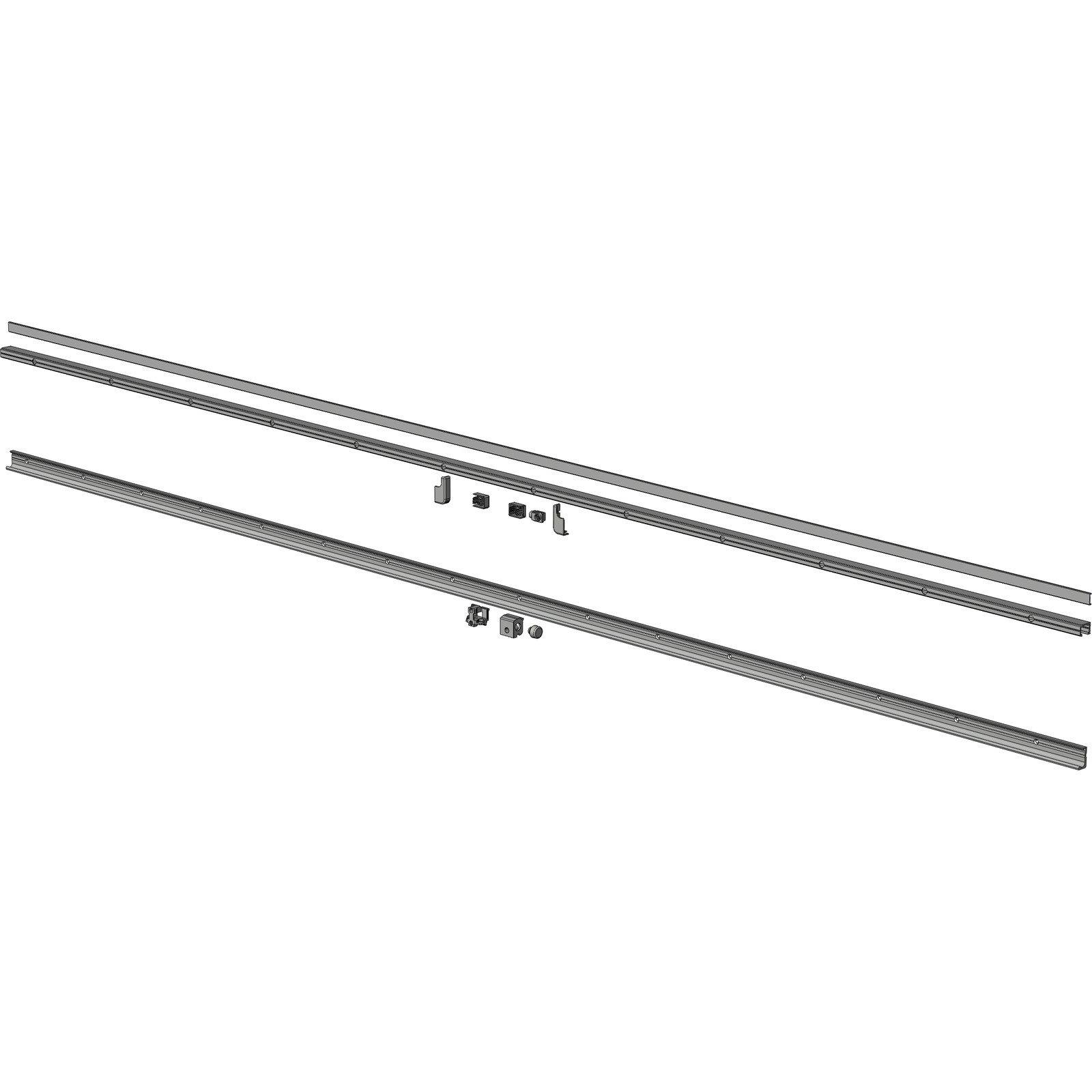 Winkhaus Set Schienensatz PPSK.2380.AGR25