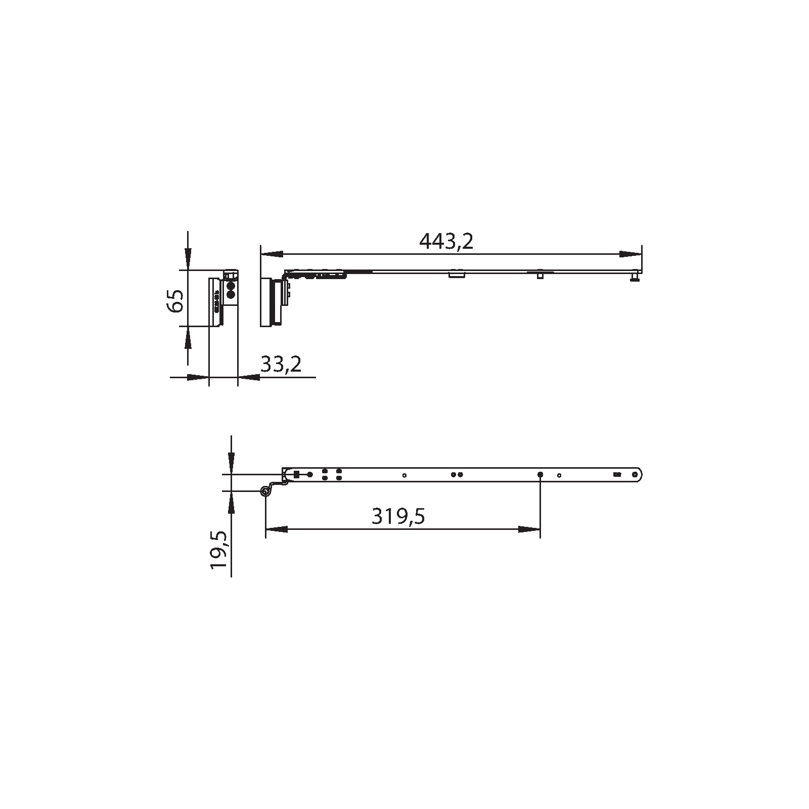 Winkhaus Schere SKK2.20-9.LS.WS