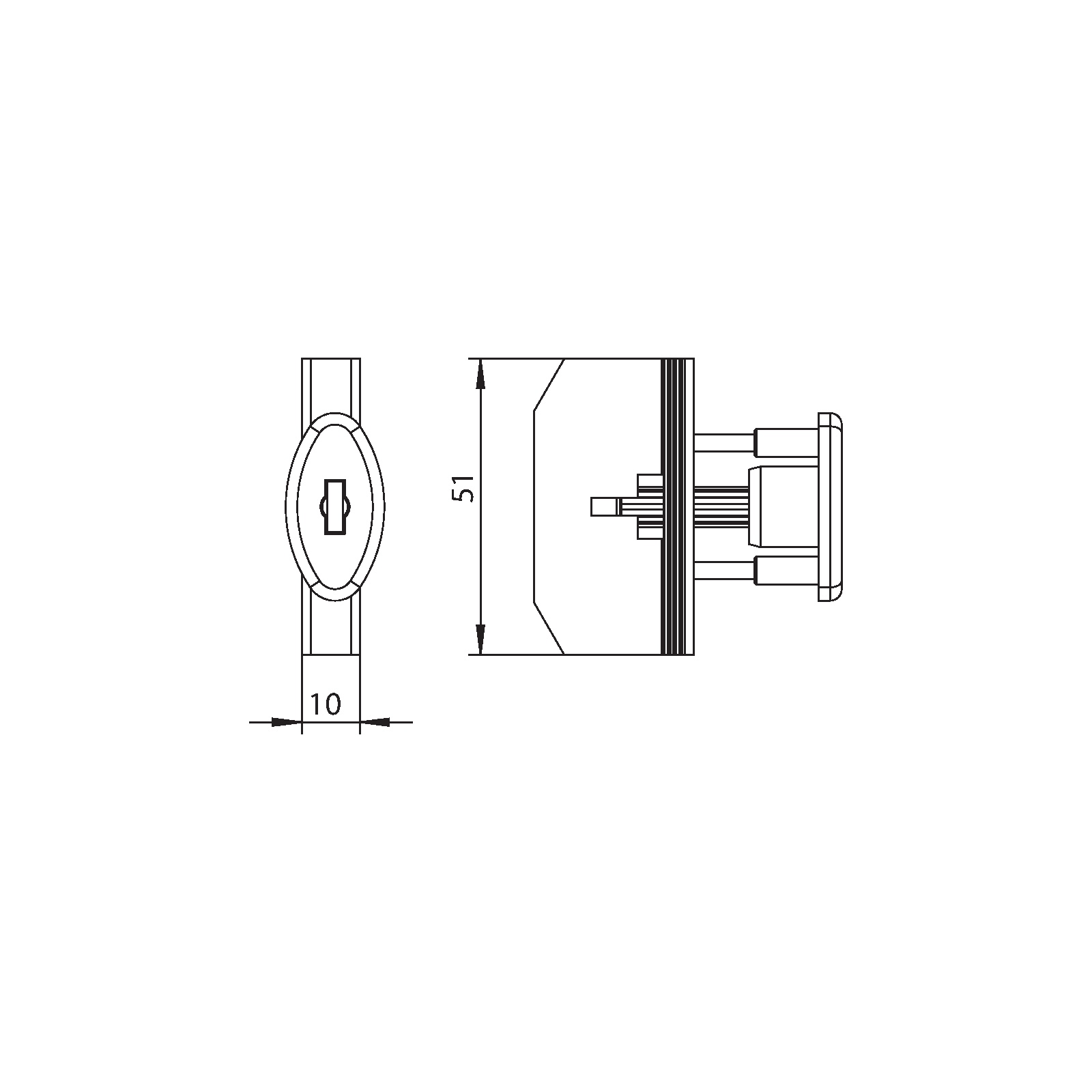 Winkhaus Drehsperre DS.29.SLS.KT