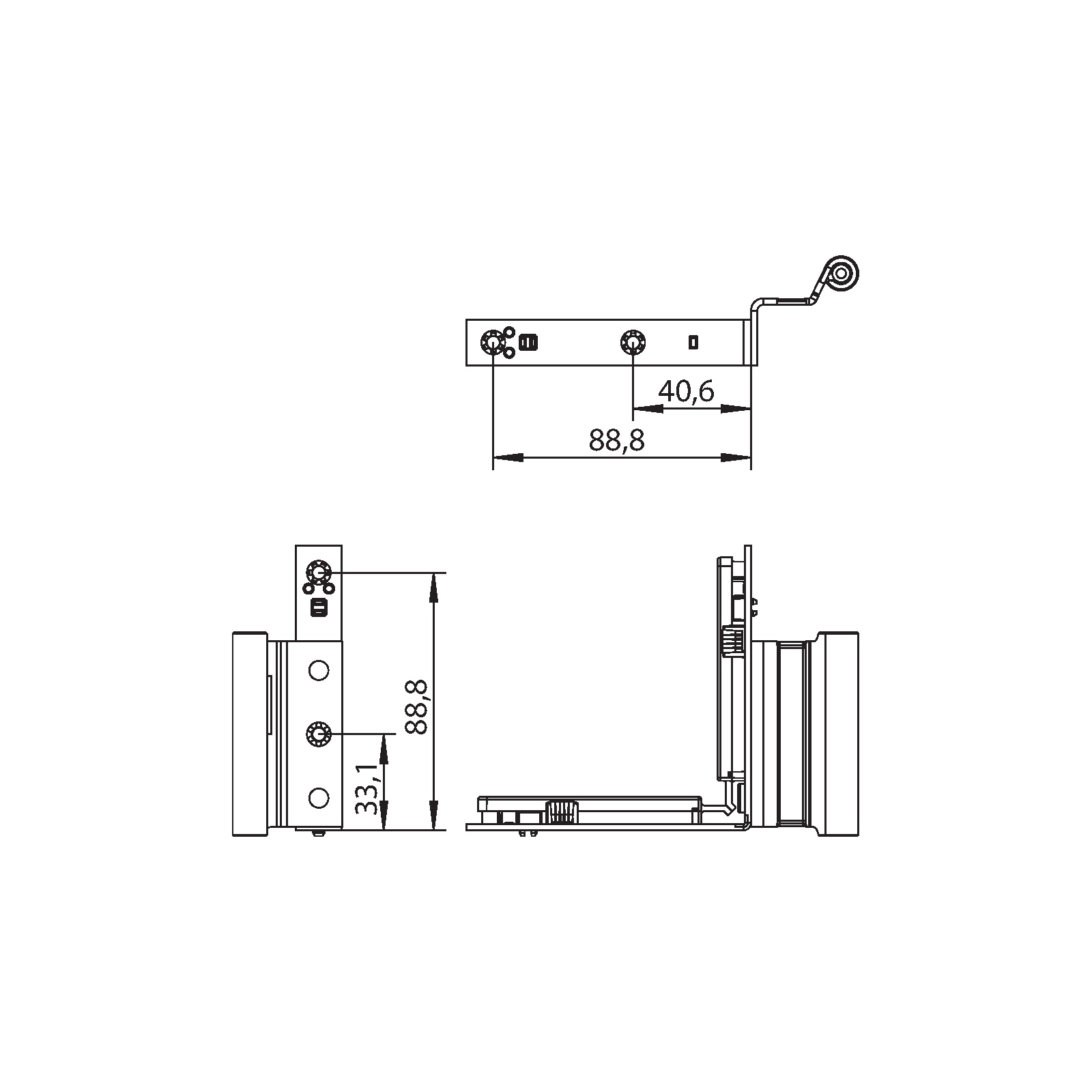 Winkhaus Flügellager FL.C-W.20-13.RS.BR