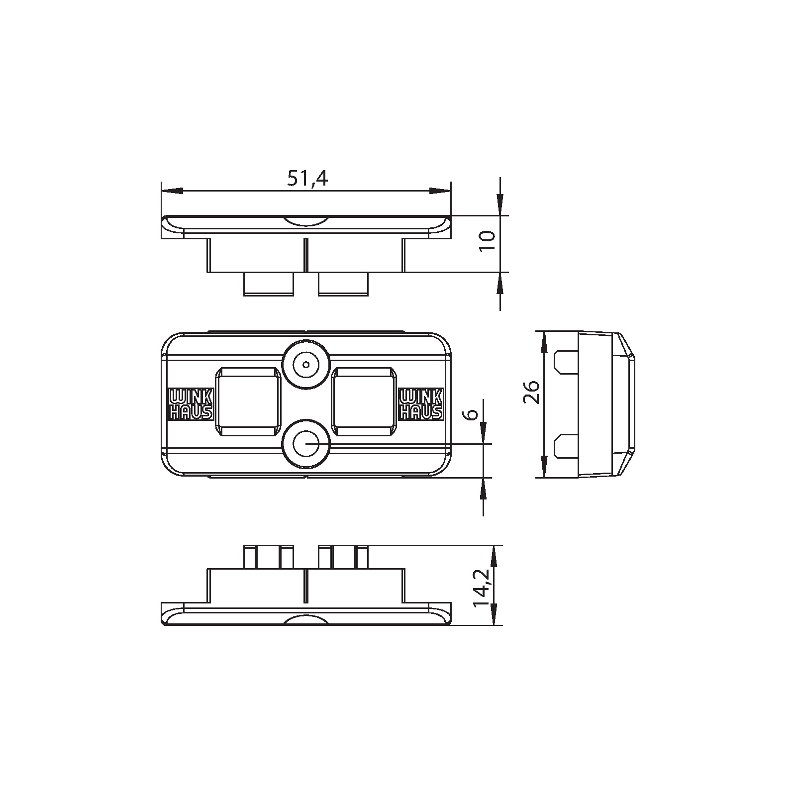 Winkhaus Kippstück KS.U.162