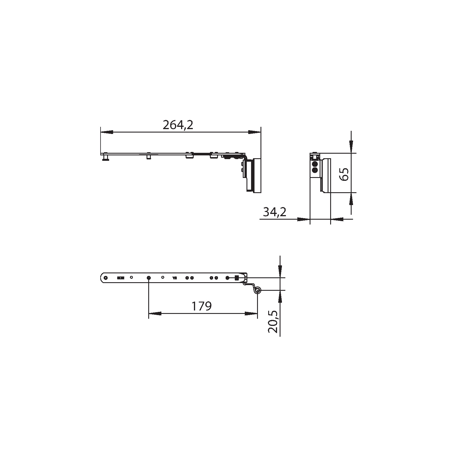 Winkhaus Schere SC1.E.18-9.RS