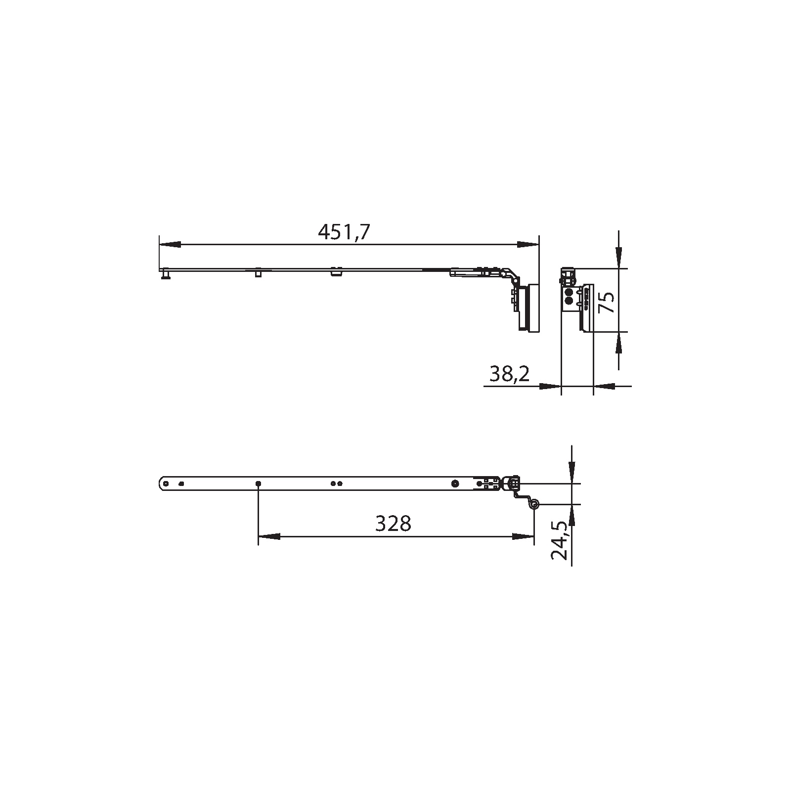 Winkhaus Schere SK2.A.18-13.RS.F9