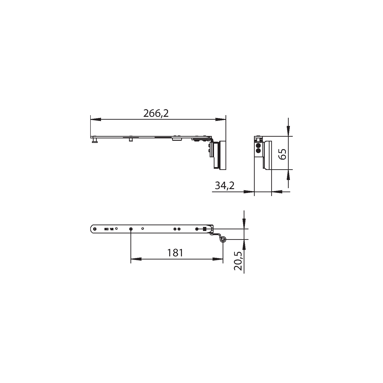 Winkhaus Schere SCO1.20-9.RS.WS