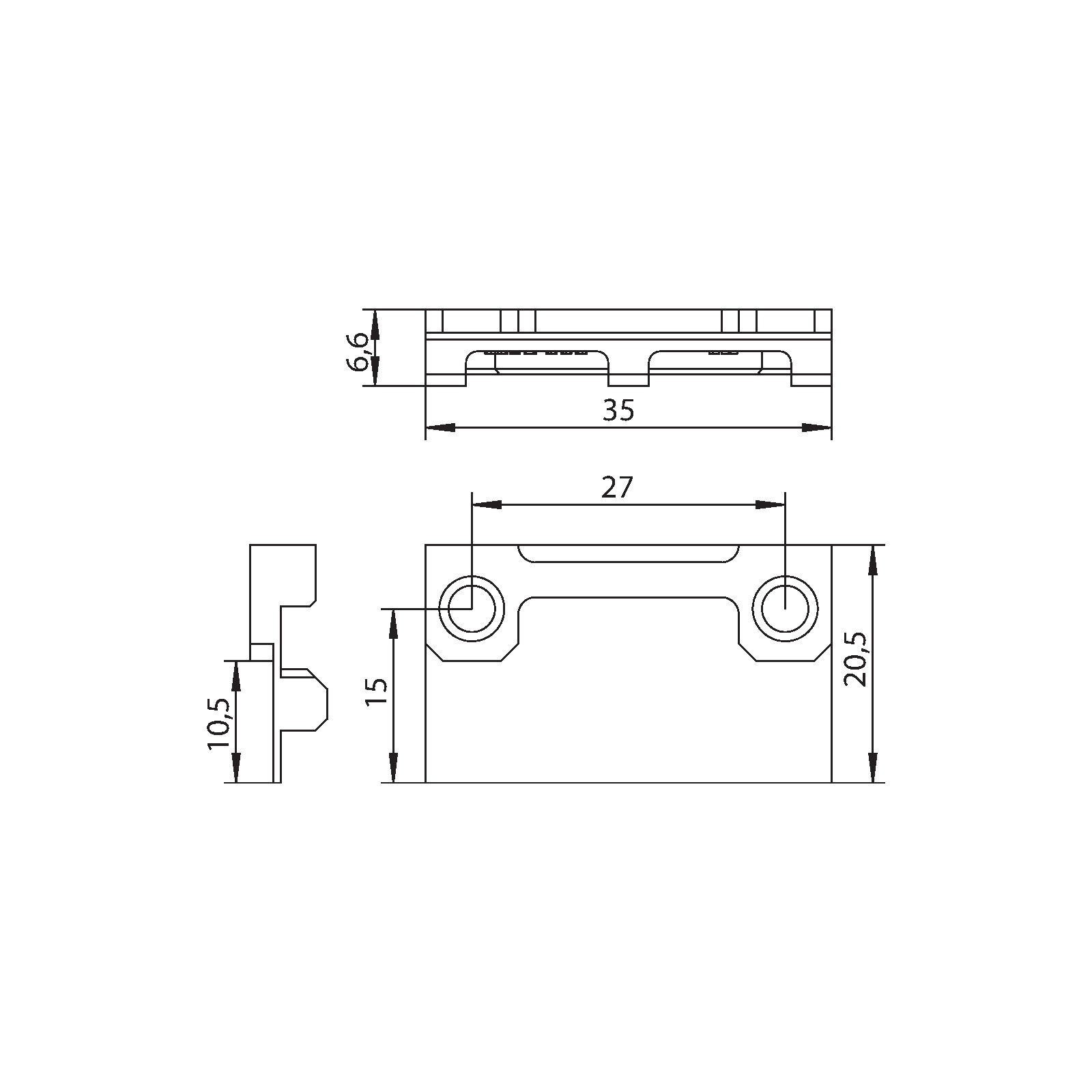 Winkhaus Formteil WSK226