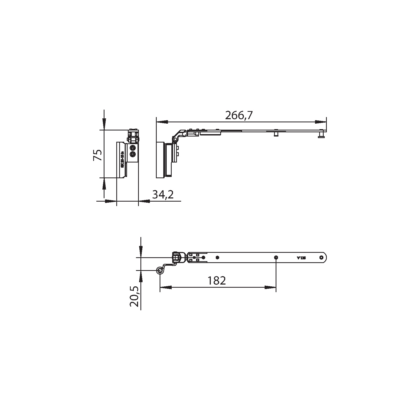 Winkhaus Schere SK1.A.20-9.LS