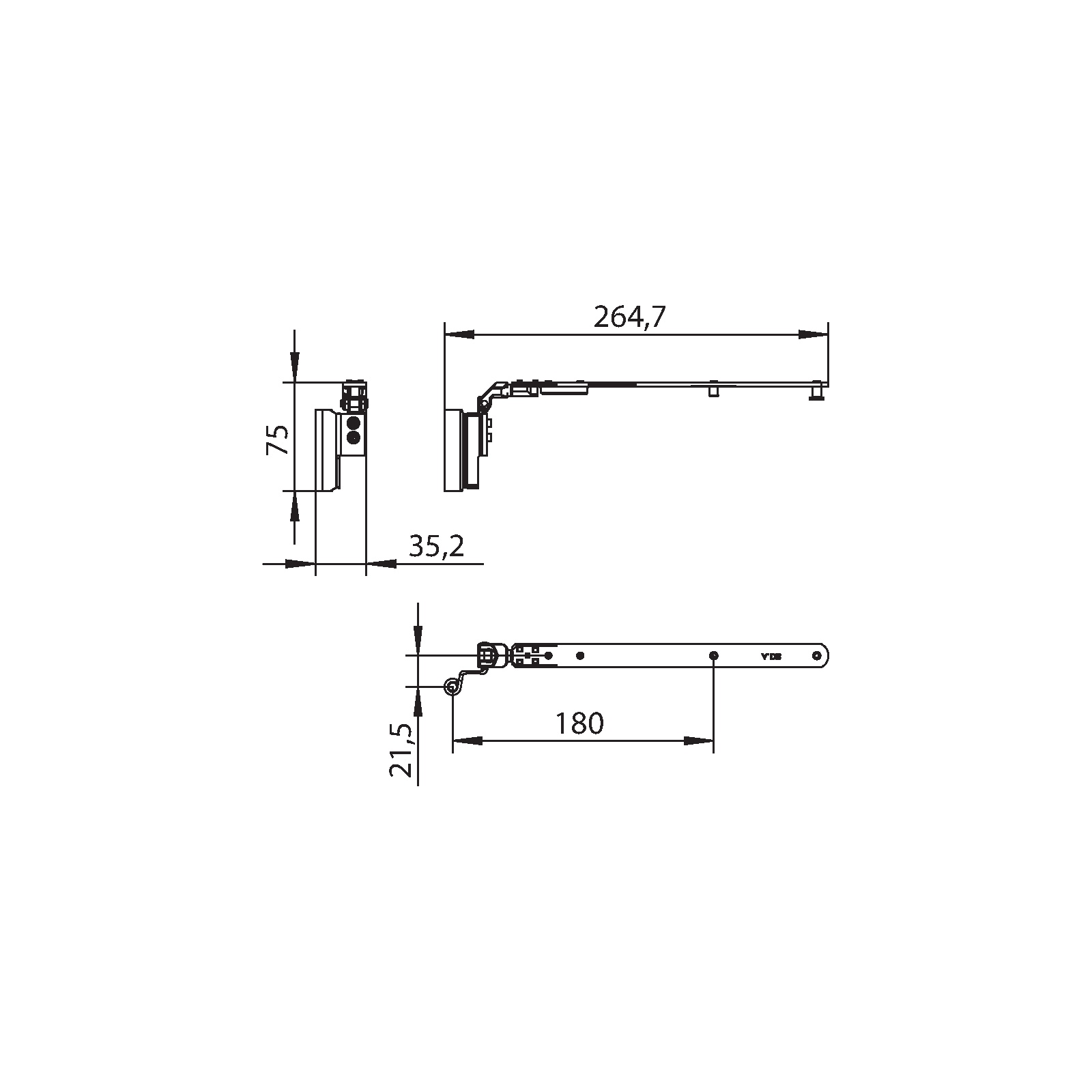 Winkhaus Schere SC1.A.18-9.LS