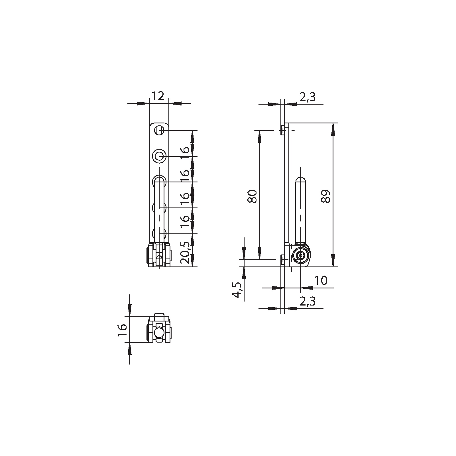 Winkhaus Ecklager EL.K.6-3-3.F9