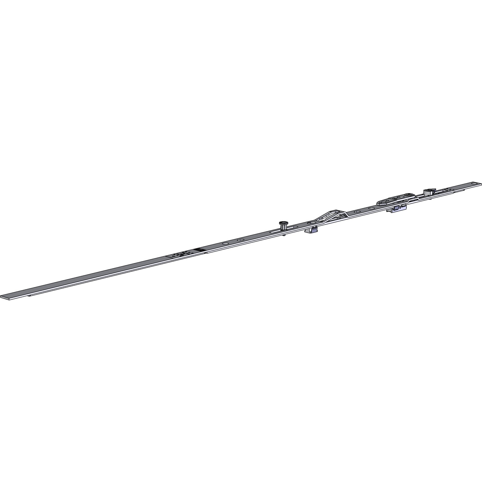 Winkhaus Oberschiene OS2.1025-1, FFB 775-1025 mm, 1 Zapfen