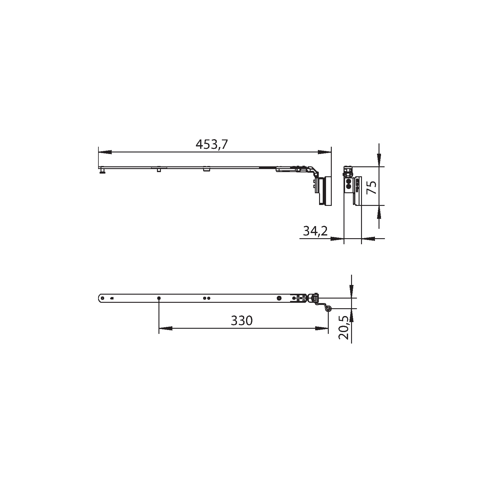 Winkhaus Schere SK2.A.20-9.RS