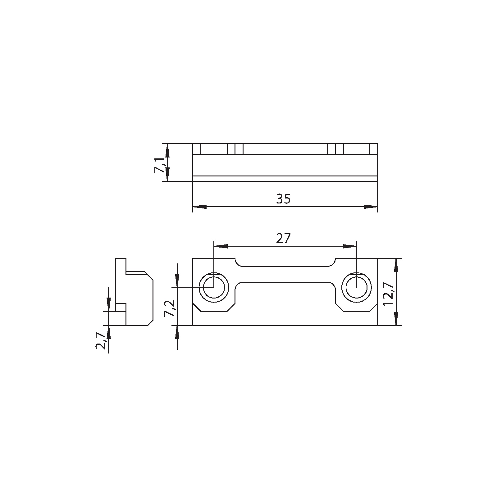 Winkhaus Formteil WSK 78