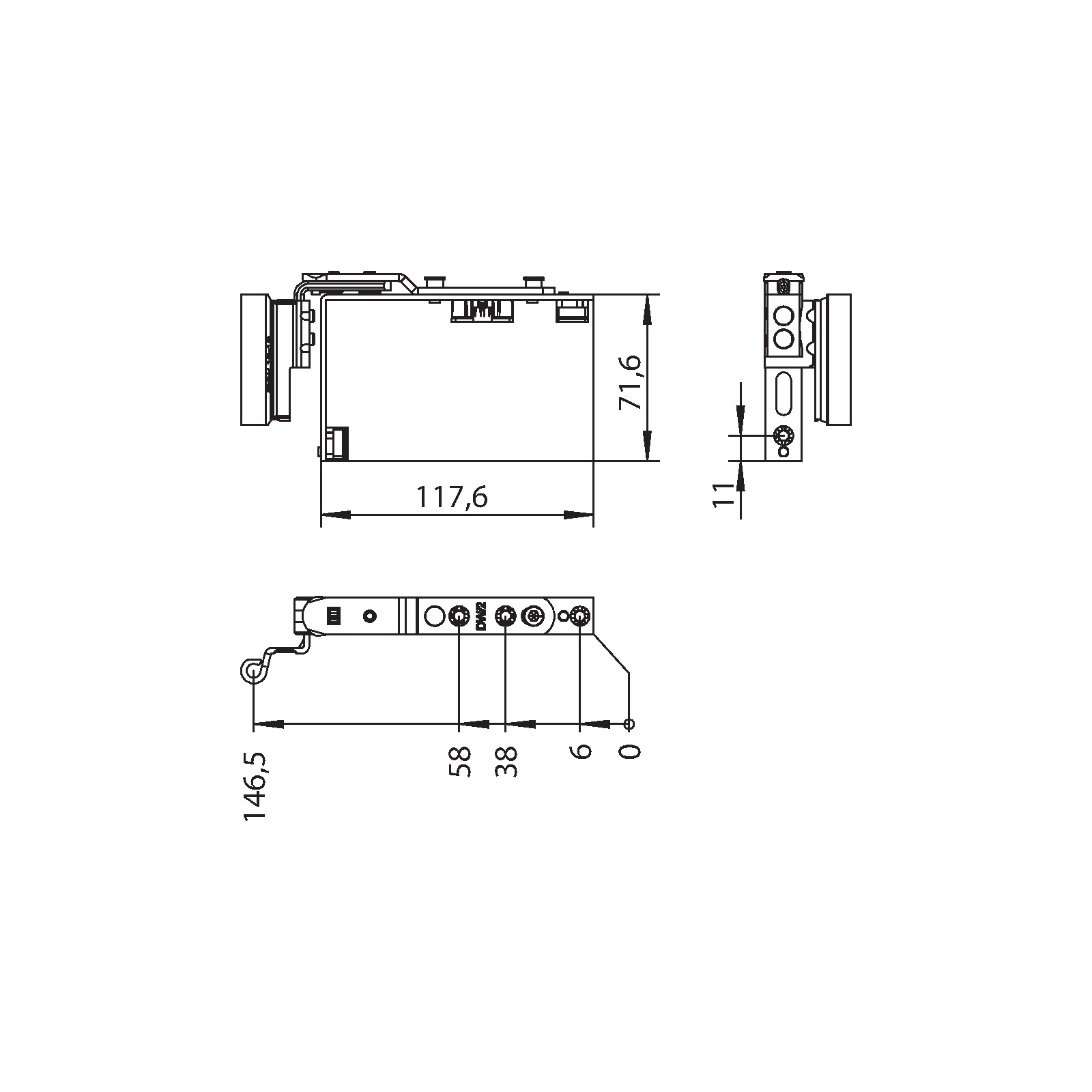 Winkhaus Drehlager DWF 18/13-12 LS SL/F9
