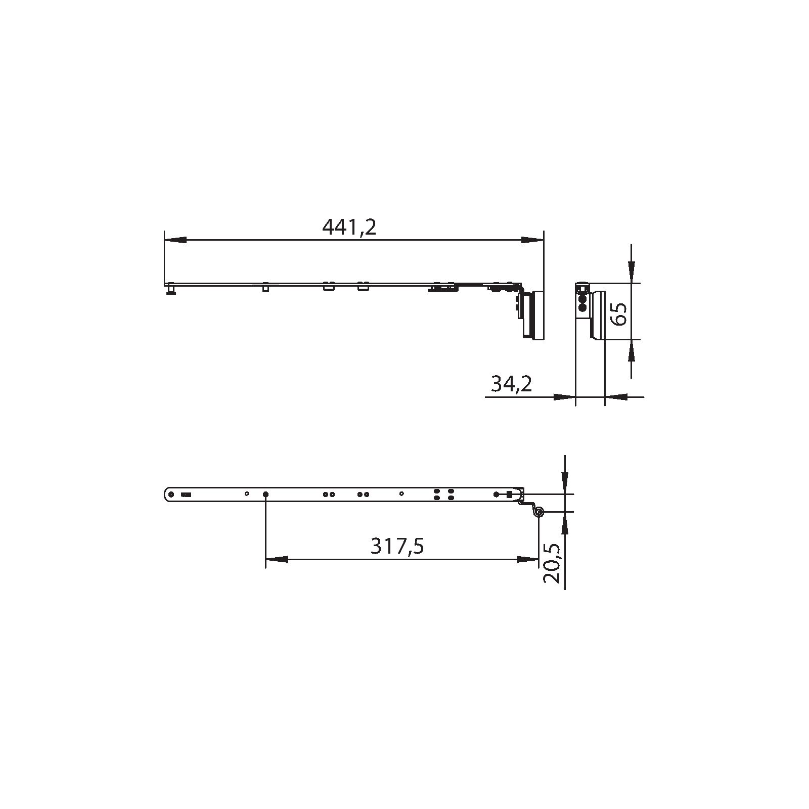 Winkhaus Schere SC2.E.18-9.RS