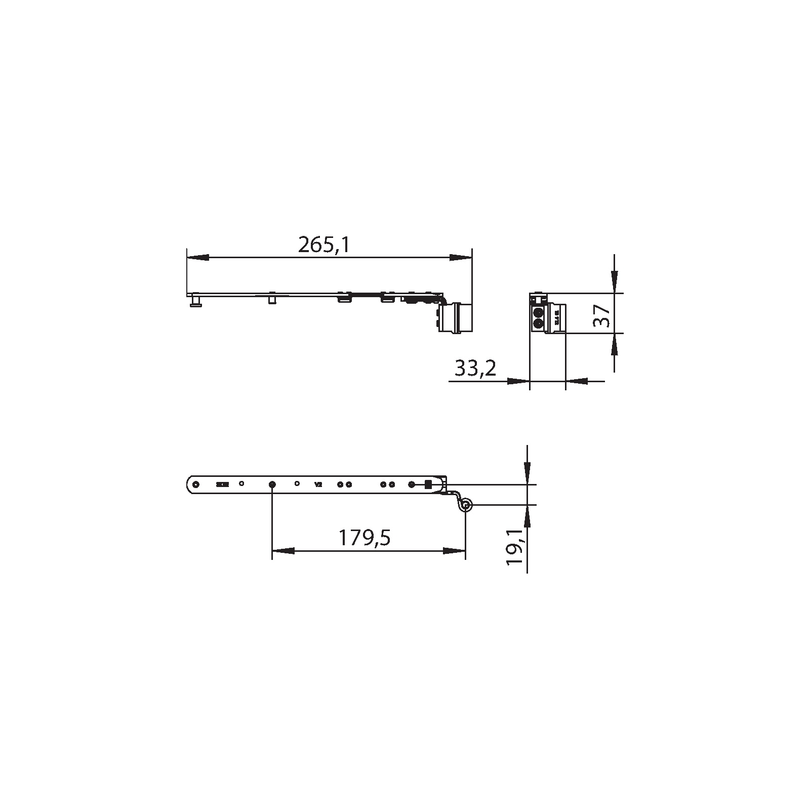 Winkhaus Schere SH1.T.E.18-9-12.RS
