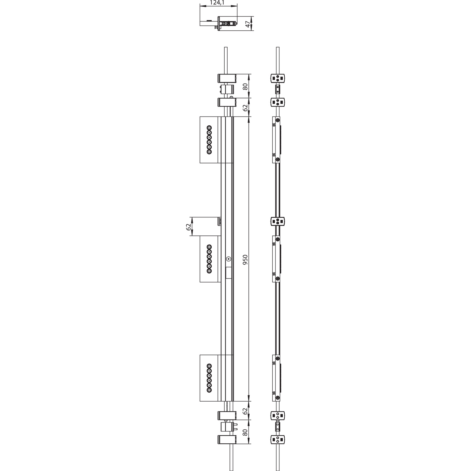 Winkhaus Lehre LE.N.T. R KB KIPPBAND