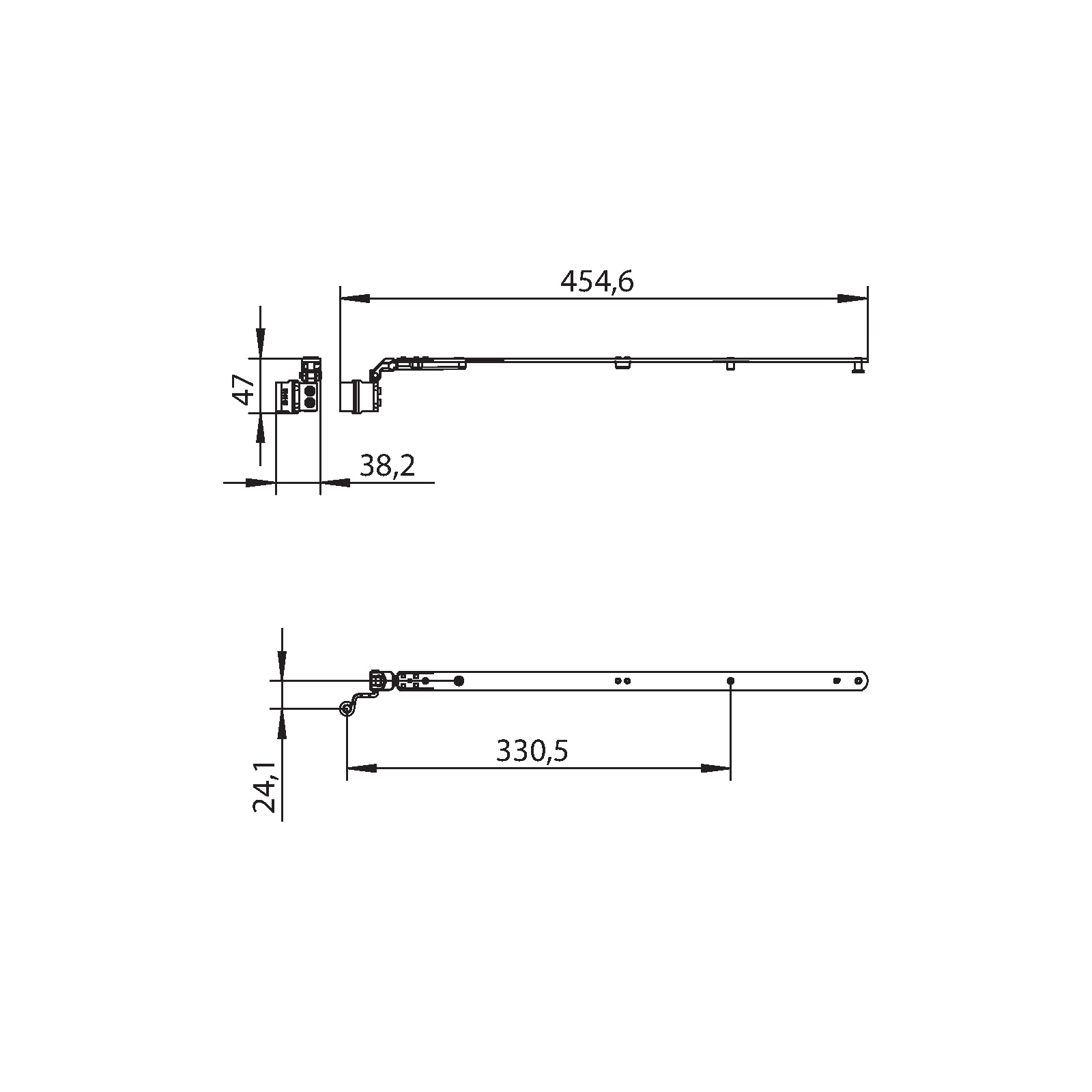 Winkhaus Schere SH2.T.A.20-13-12.LS