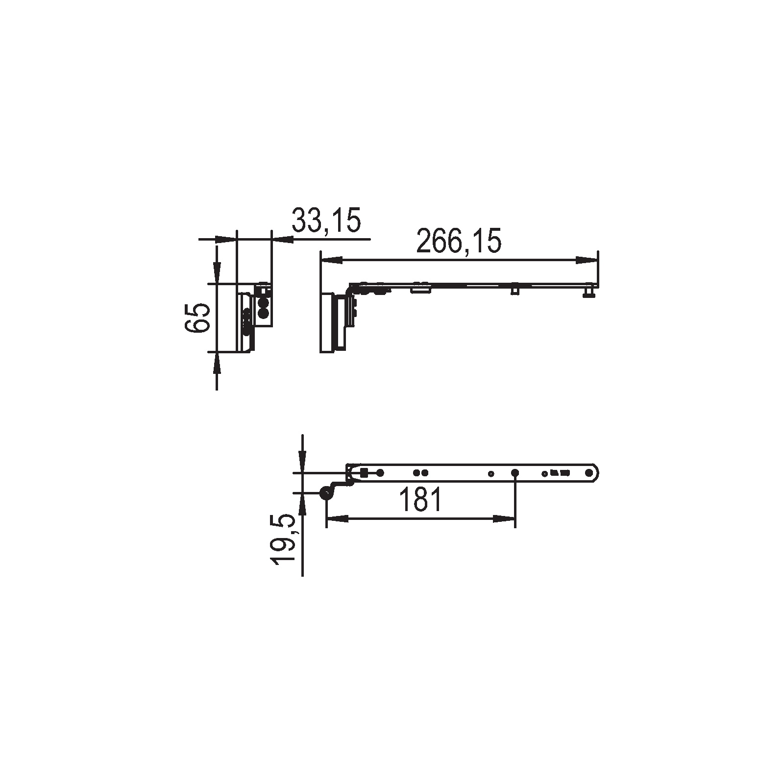 Winkhaus Schere SKK1.20-9.LS.WS