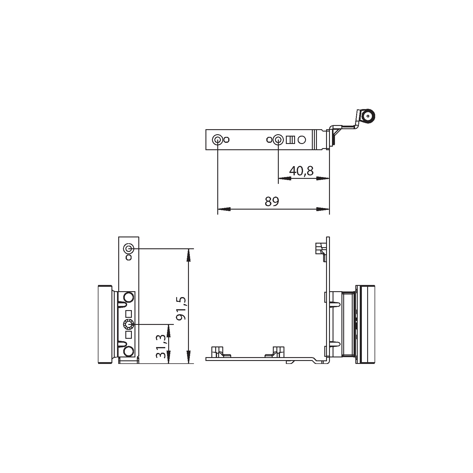 Winkhaus Flügellager FWV 20-9 RS SL/F9