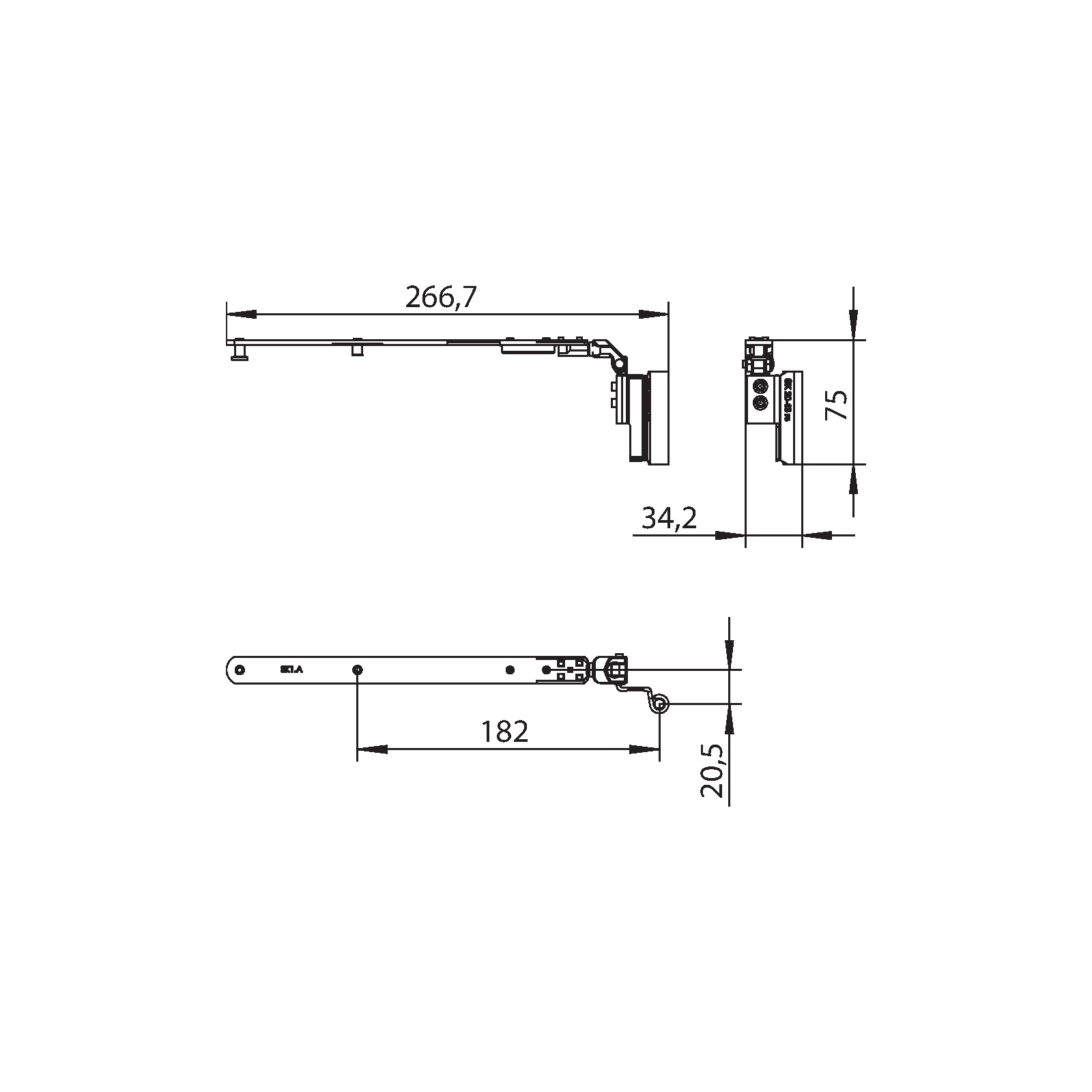 Winkhaus Schere SK1.A.20-9.RS
