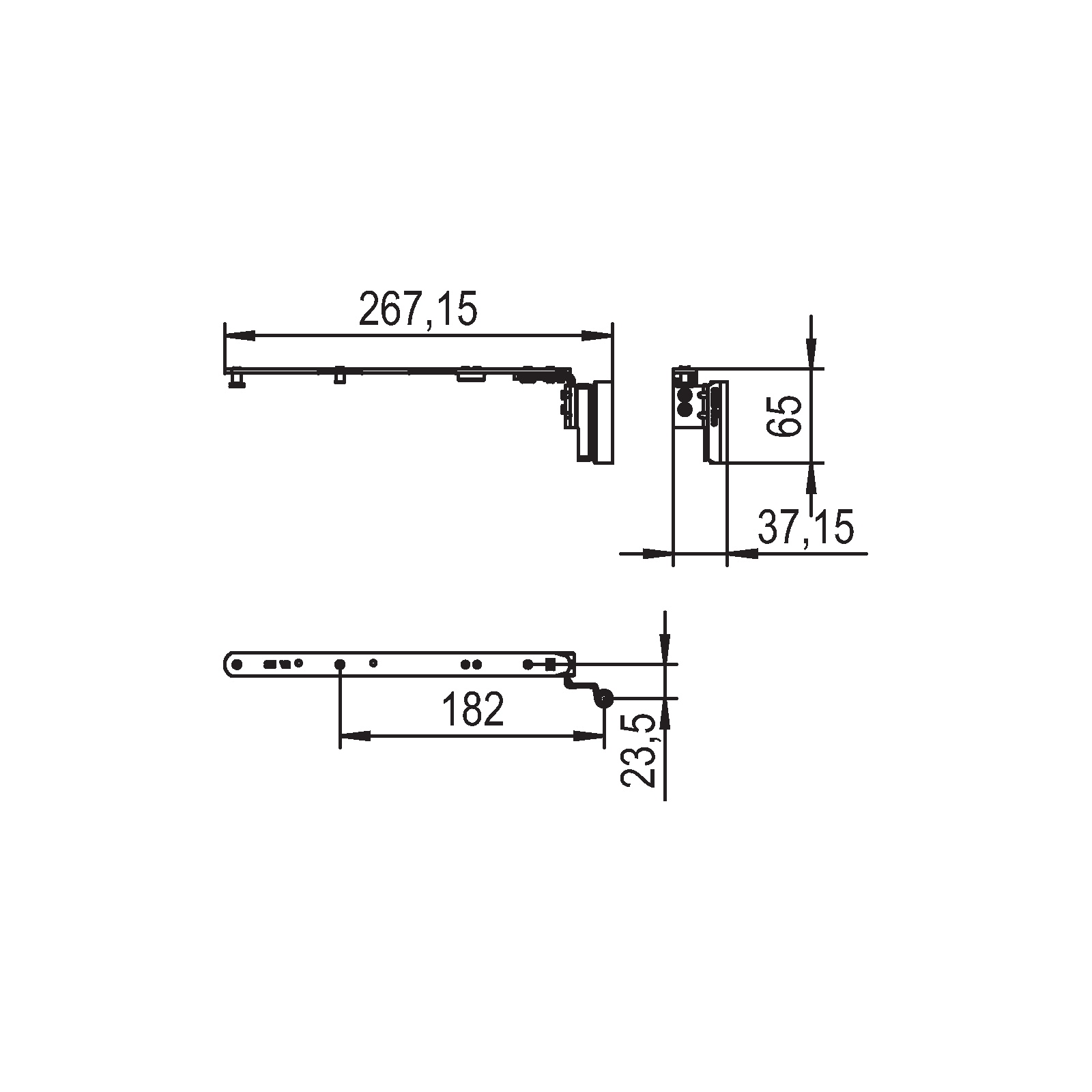 Winkhaus Schere SKK1.21-13.RS.F9
