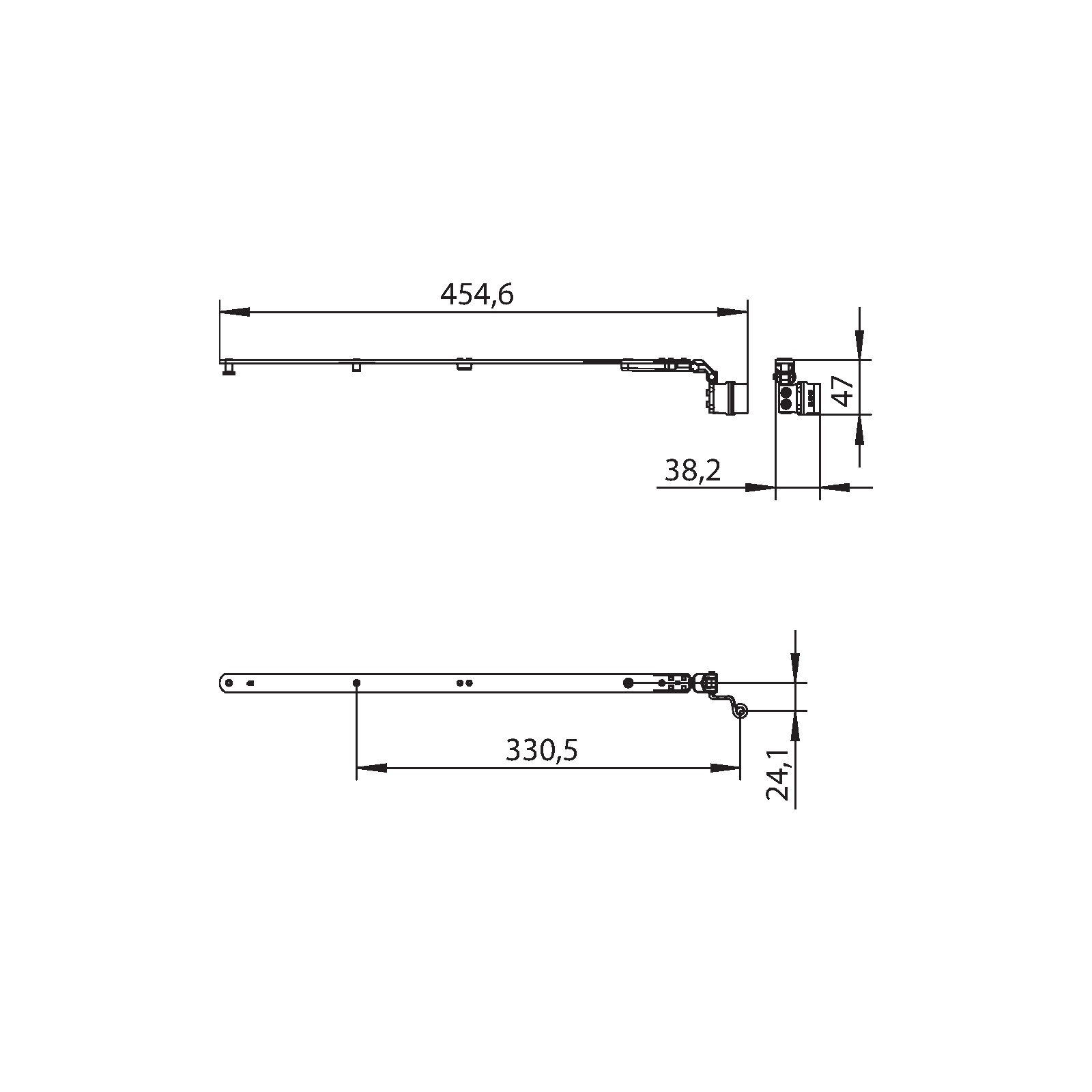 Winkhaus Schere SH2.T.A.20-13-12.RS