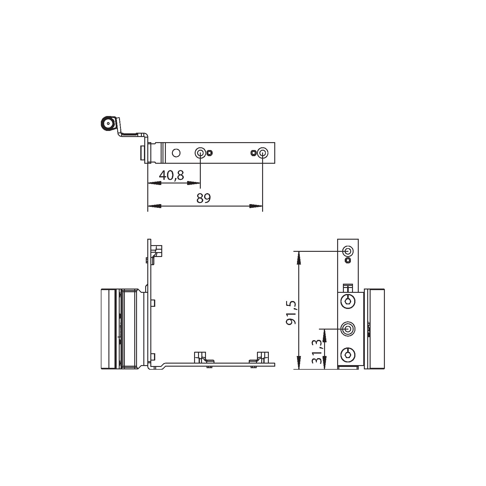 Winkhaus Flügellager FWSB-A 20-13 LS SL