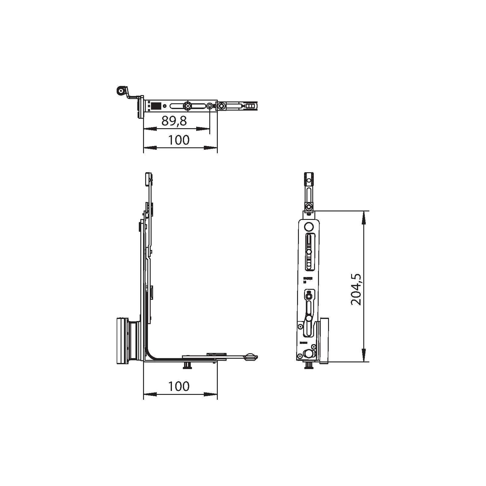 Winkhaus Flügellager FL.E.FK.PADS.20-13.LS.F9