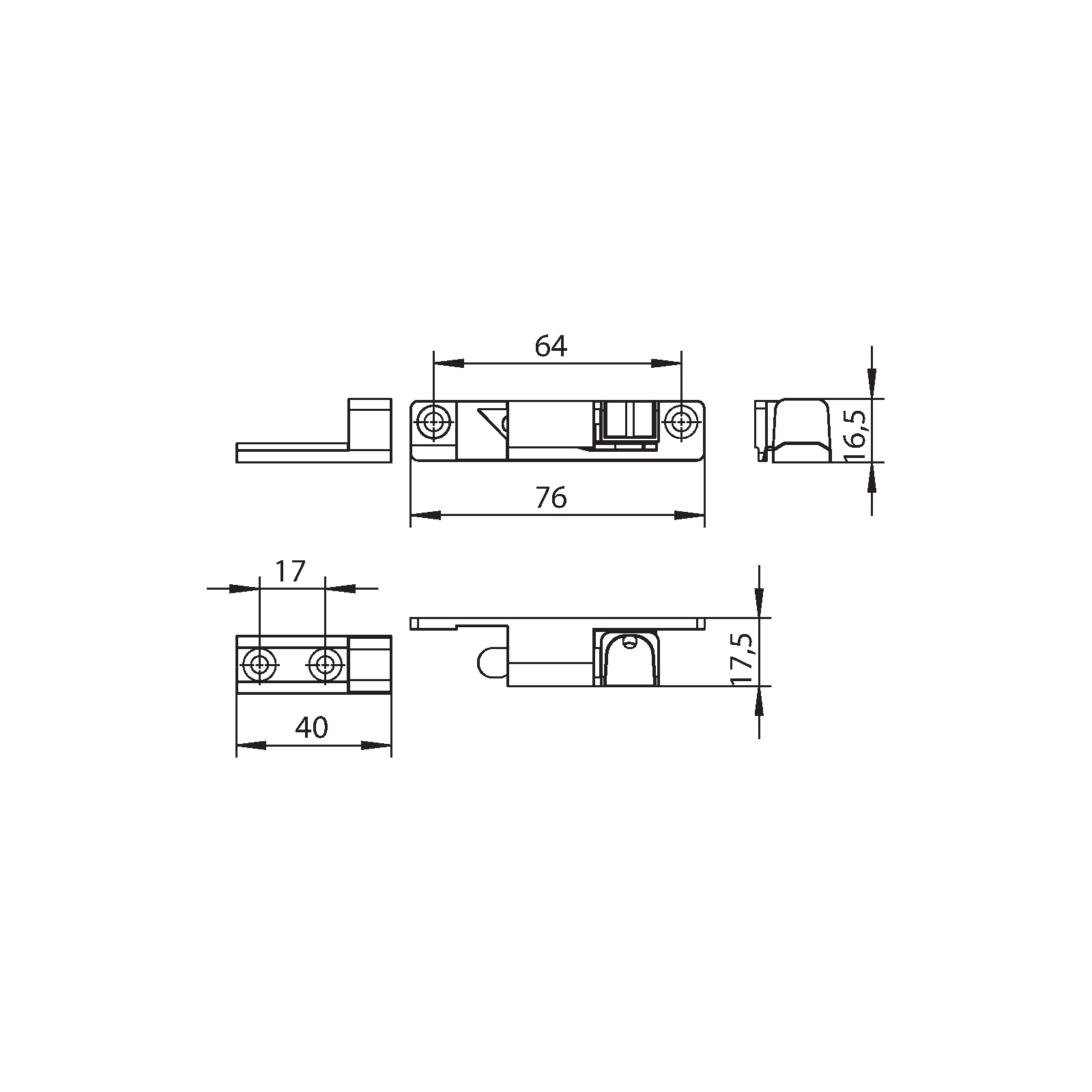 Winkhaus Drehsperre aPE SL
