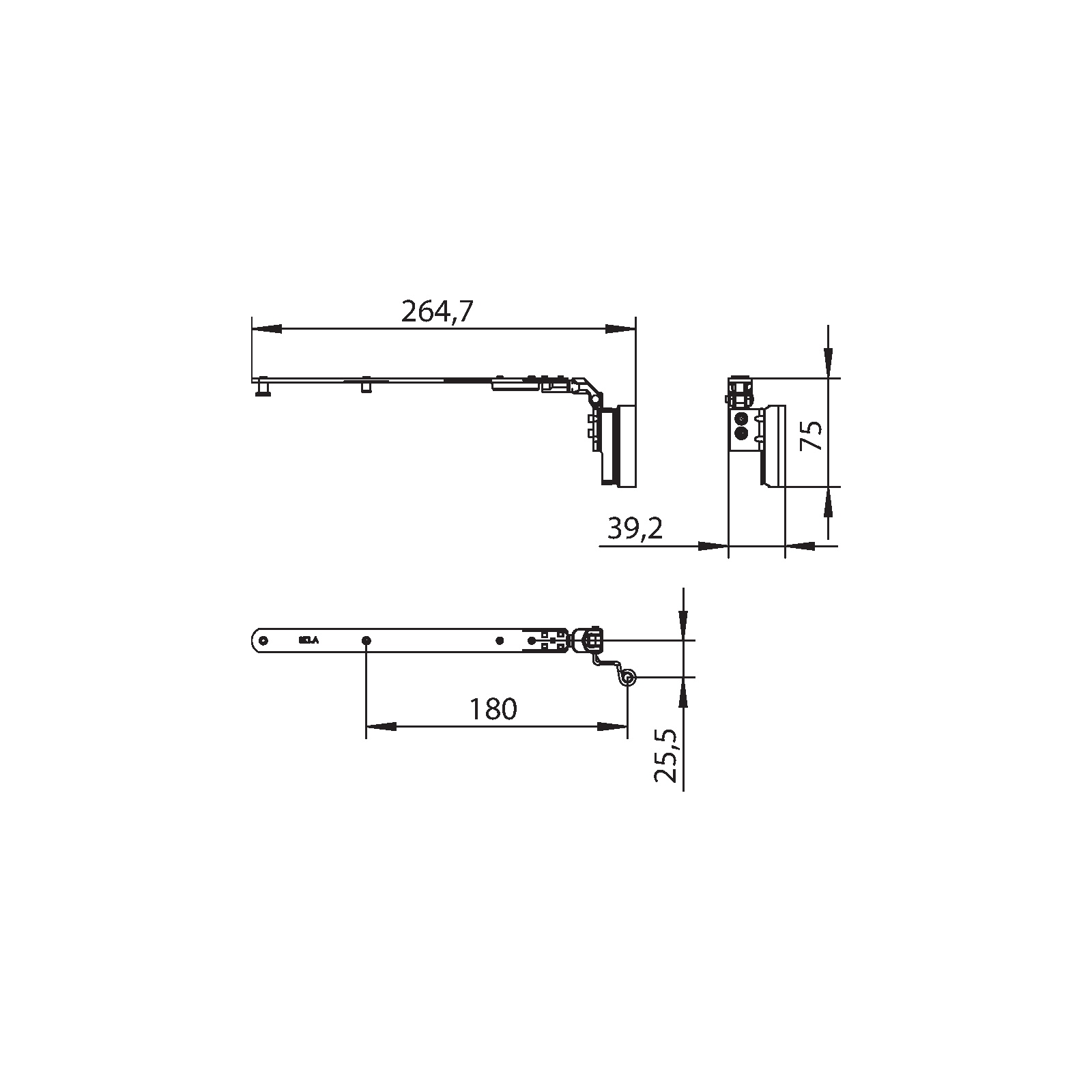 Winkhaus Schere SC1.A.18-13.RS