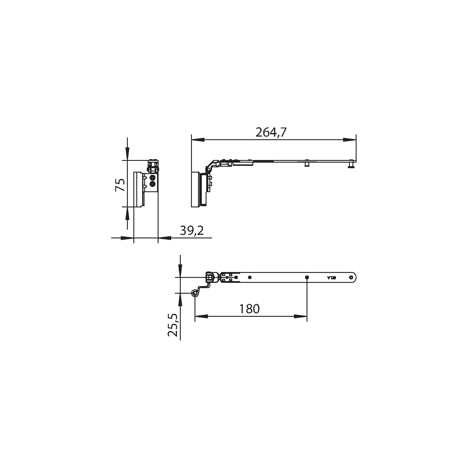 Winkhaus Schere SC1.A.18-13.LS