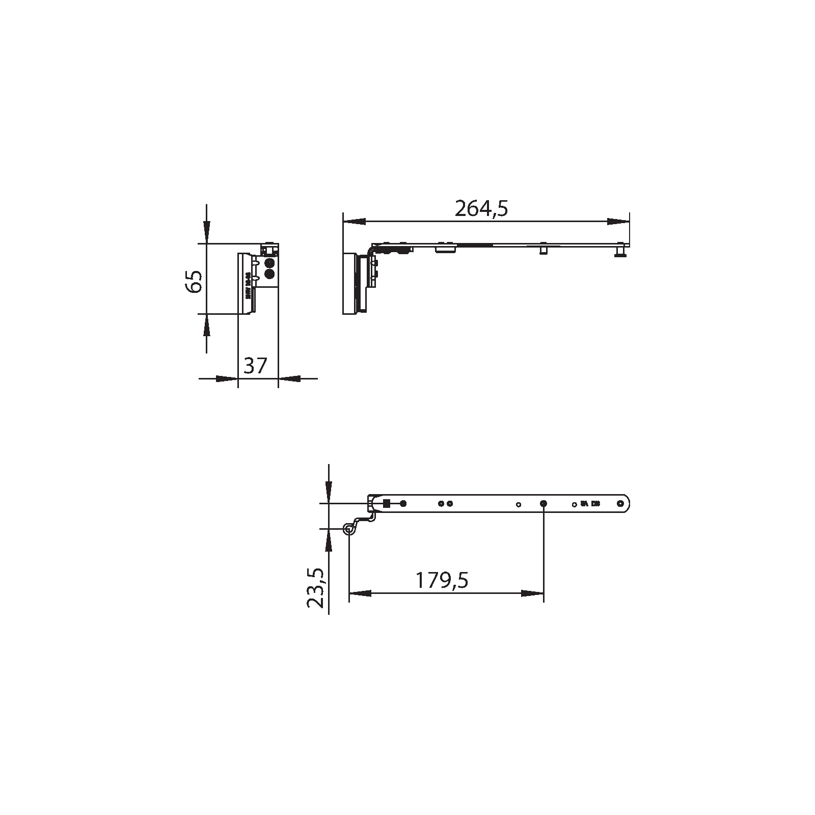 Winkhaus Schere SHW1.18-13-12.LS.SL
