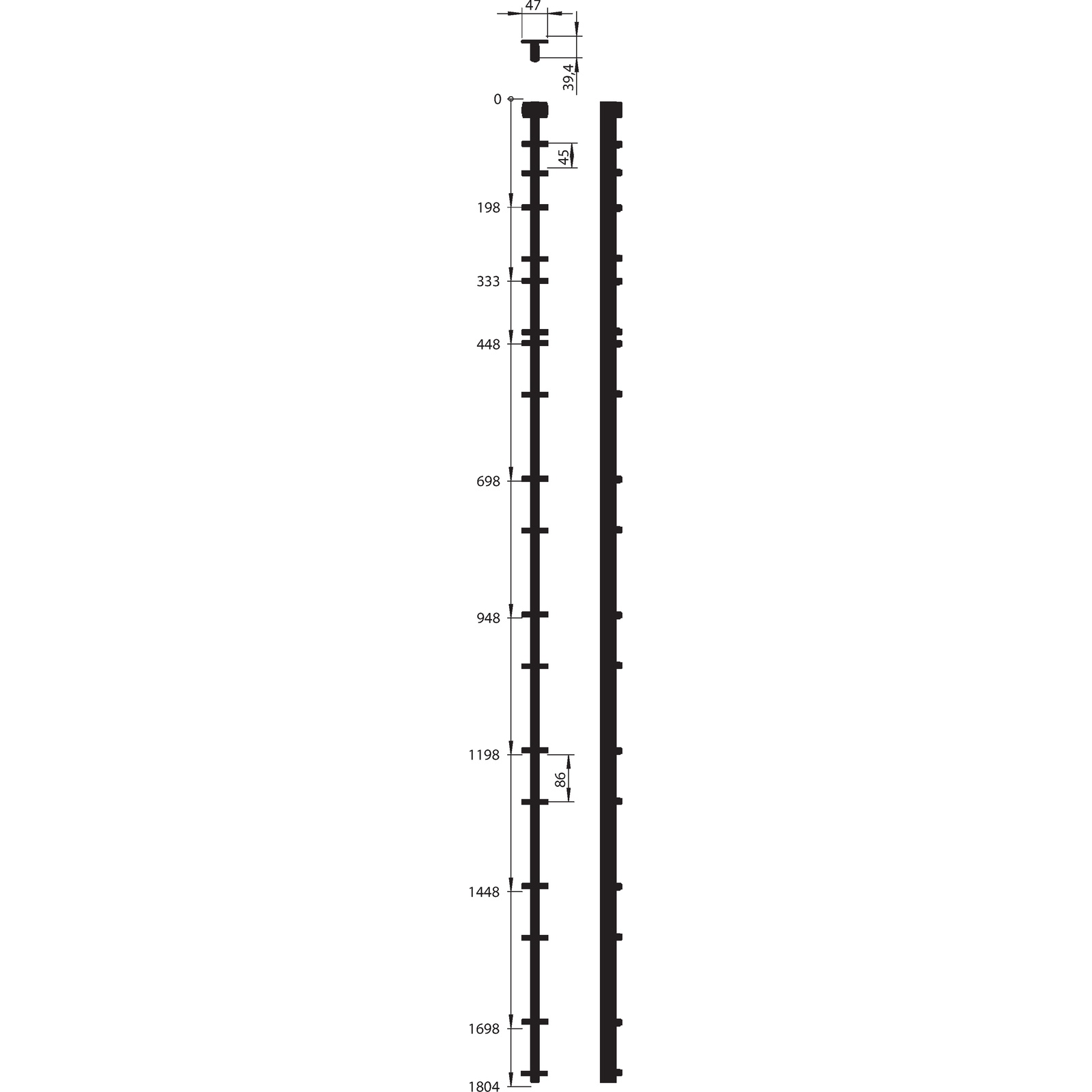 Winkhaus Lehre LE.N.K.H.WK 2225-4