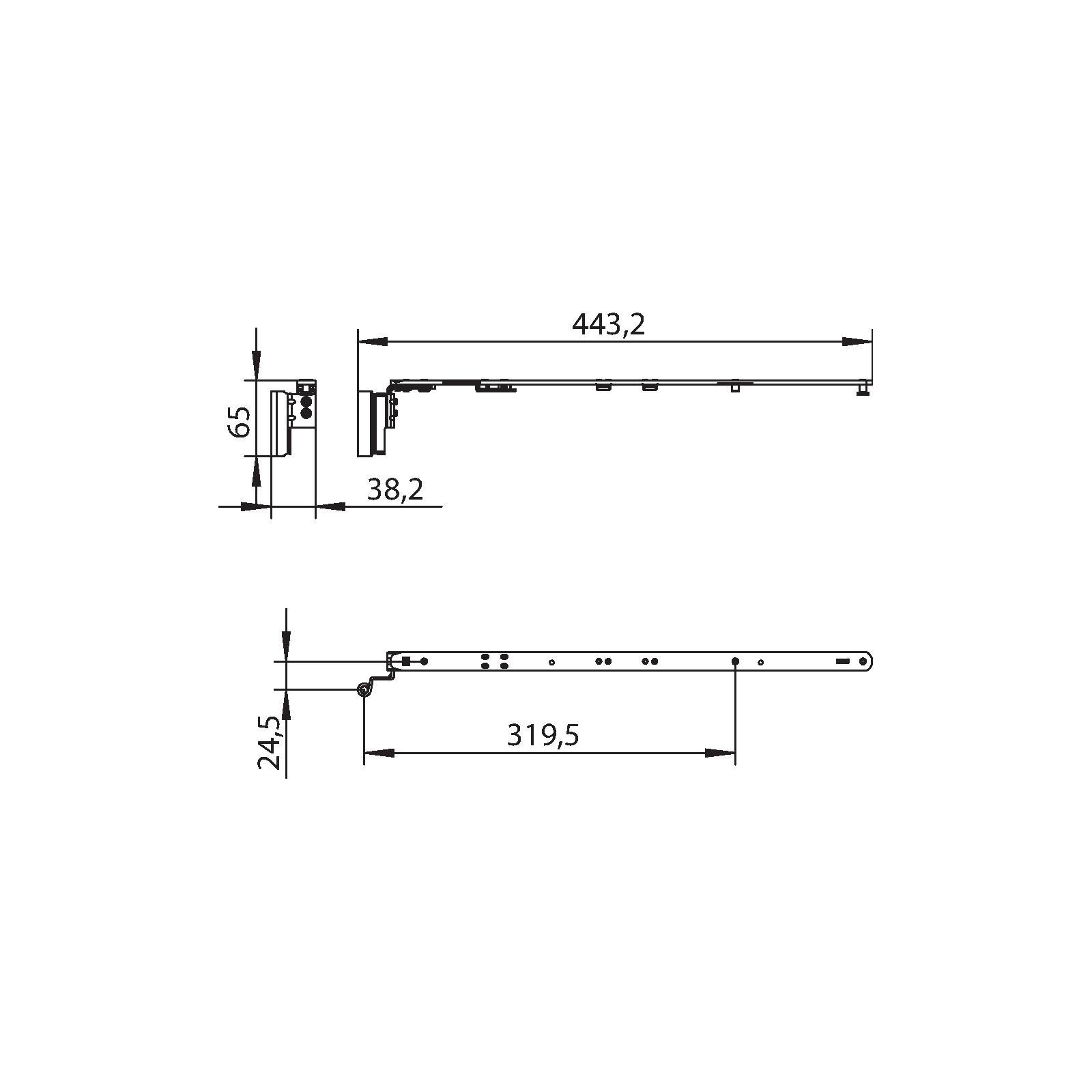 Winkhaus Schere SC2.E.20-13.LS.F9