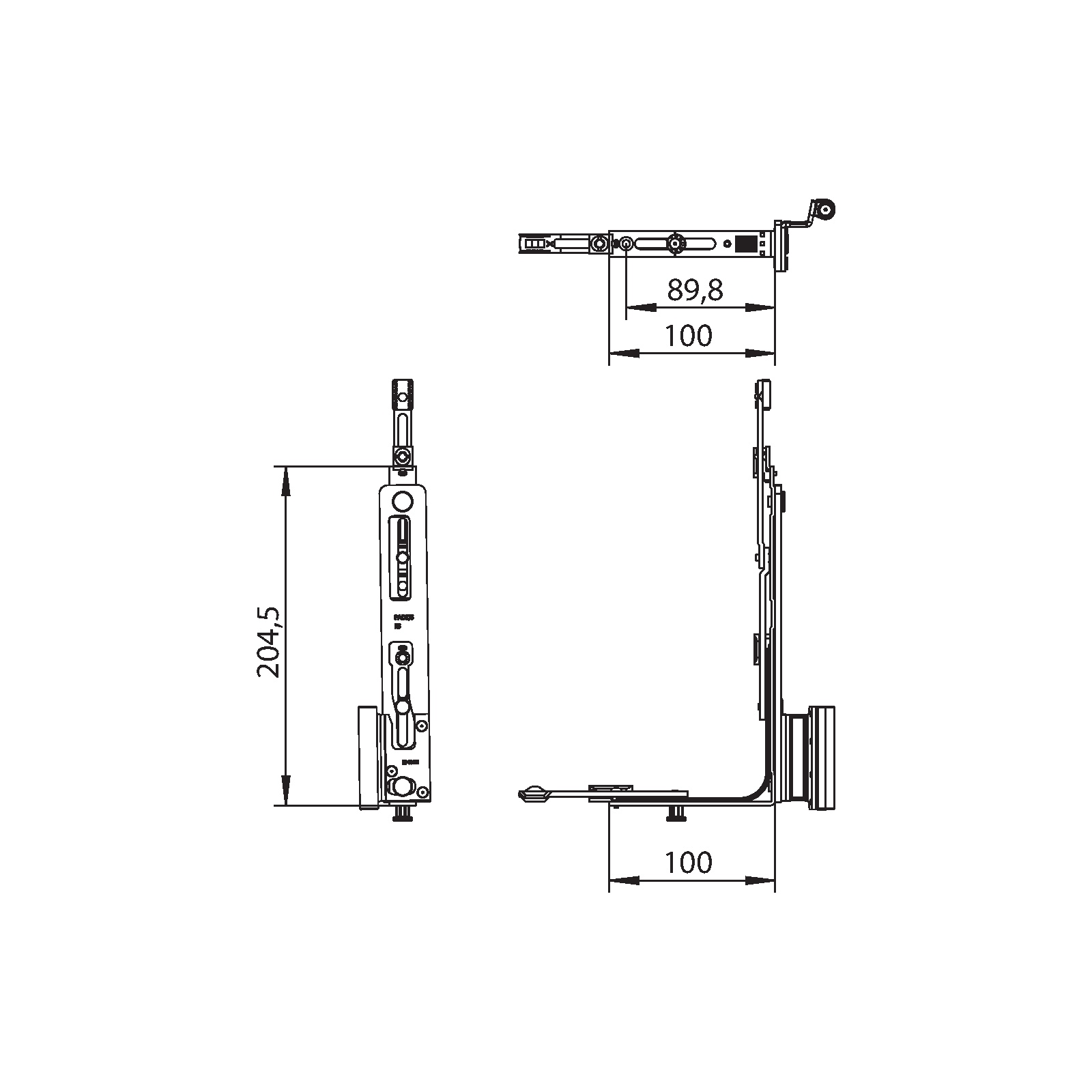 Winkhaus Flügellager FL.E.FK.PADS.20-13.RS.F9