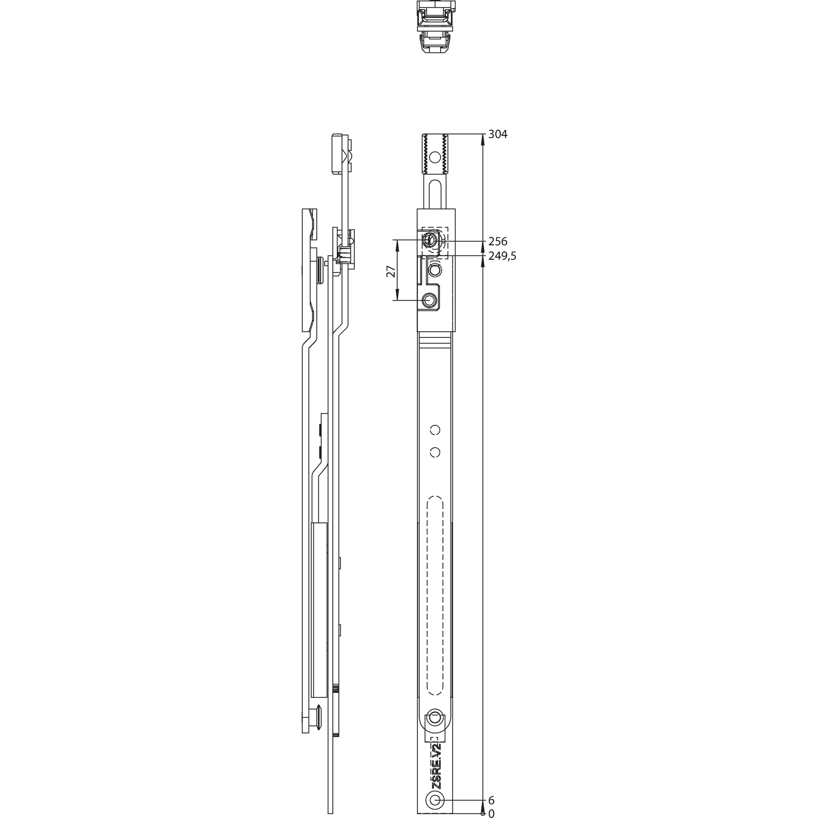 Winkhaus Zusatzschere ZSR SL