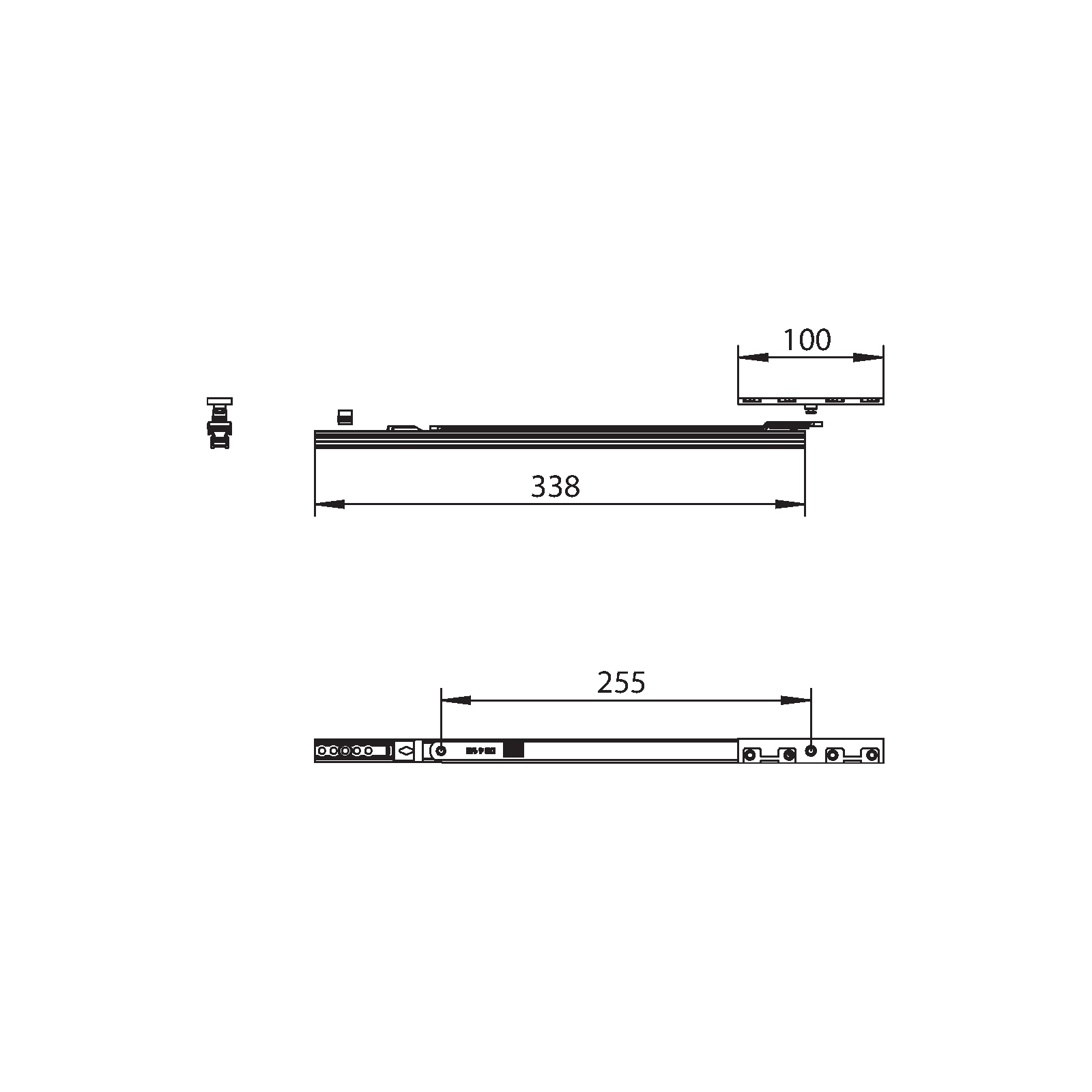 Winkhaus Drehbremse DB 11/1 SL.KT