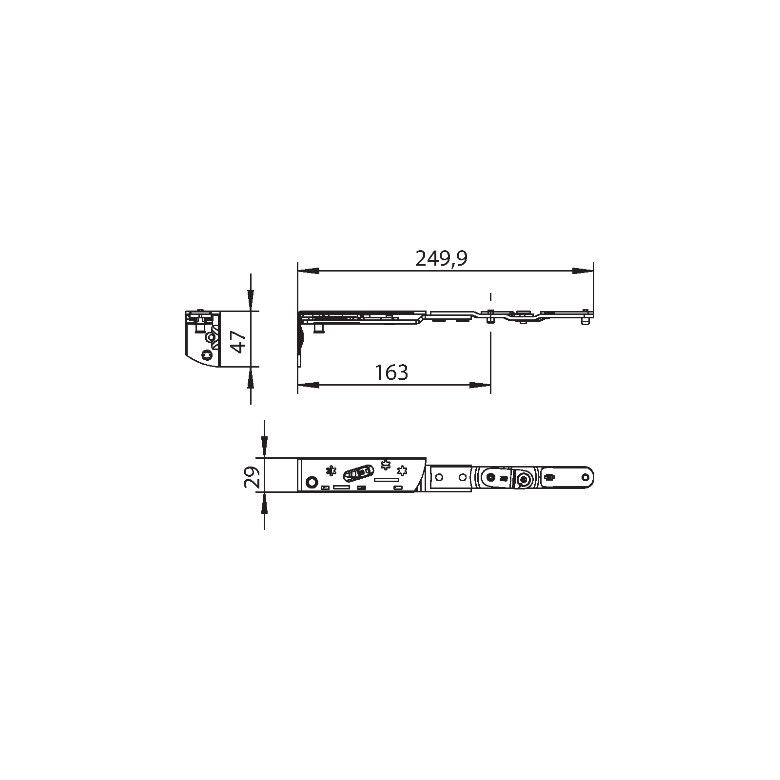 Winkhaus Drehlager DL.H.IF-N.29-13-13.LS
