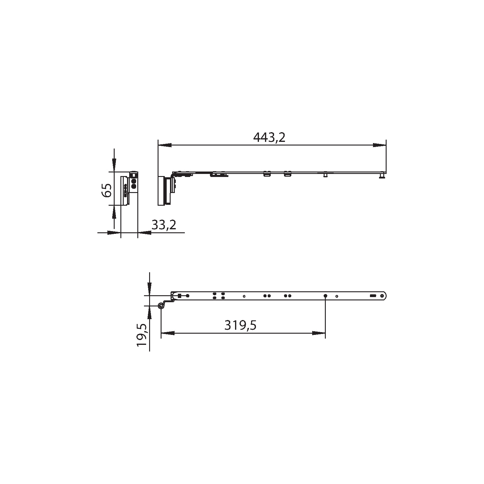Winkhaus Schere SKK2.E.20-9.LS.WS