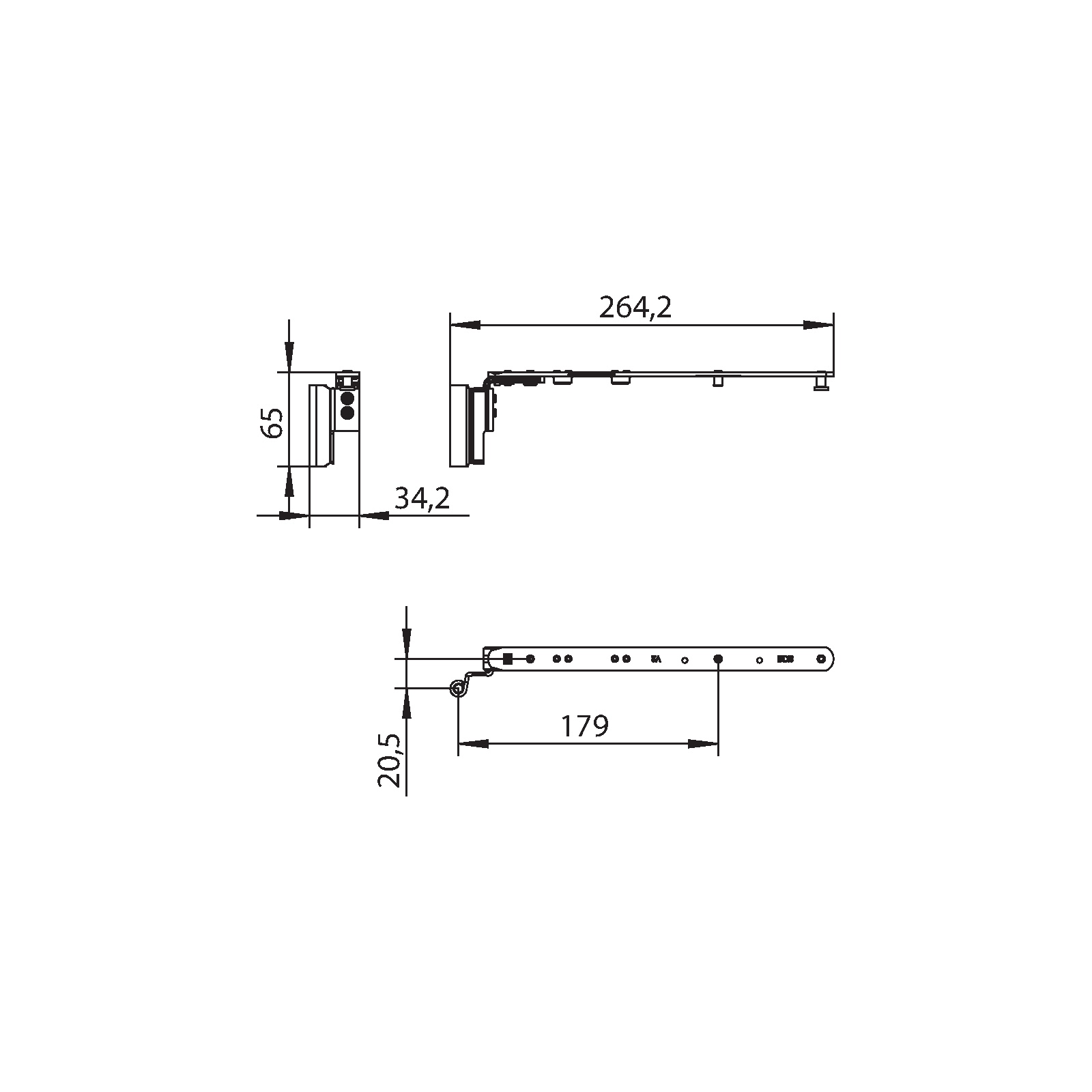 Winkhaus Schere SC1.E.18-9.LS