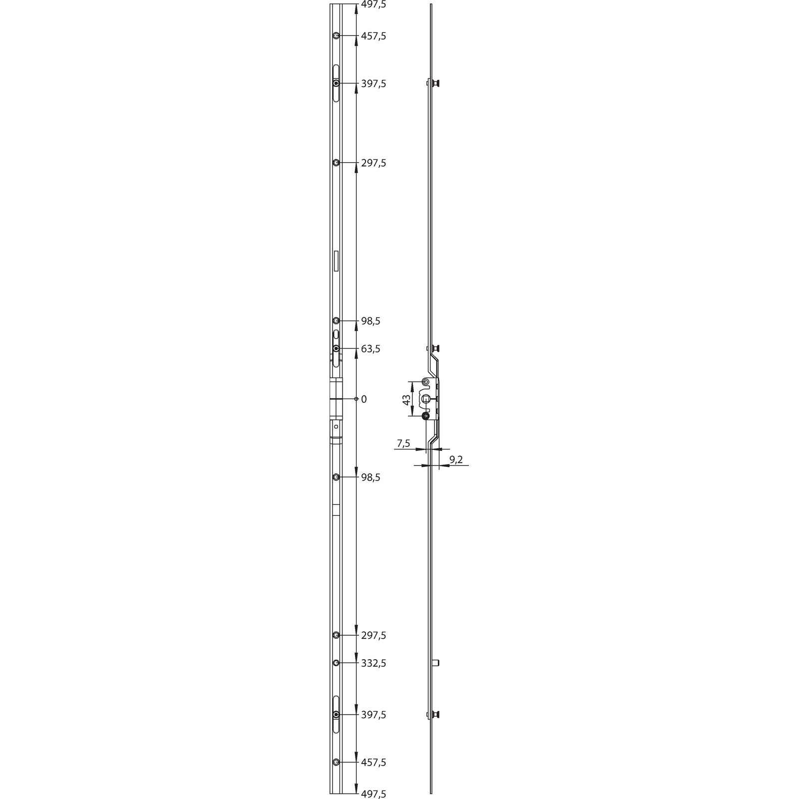 Winkhaus V.Getriebe GVMC.1000-3.D7,5.AHS