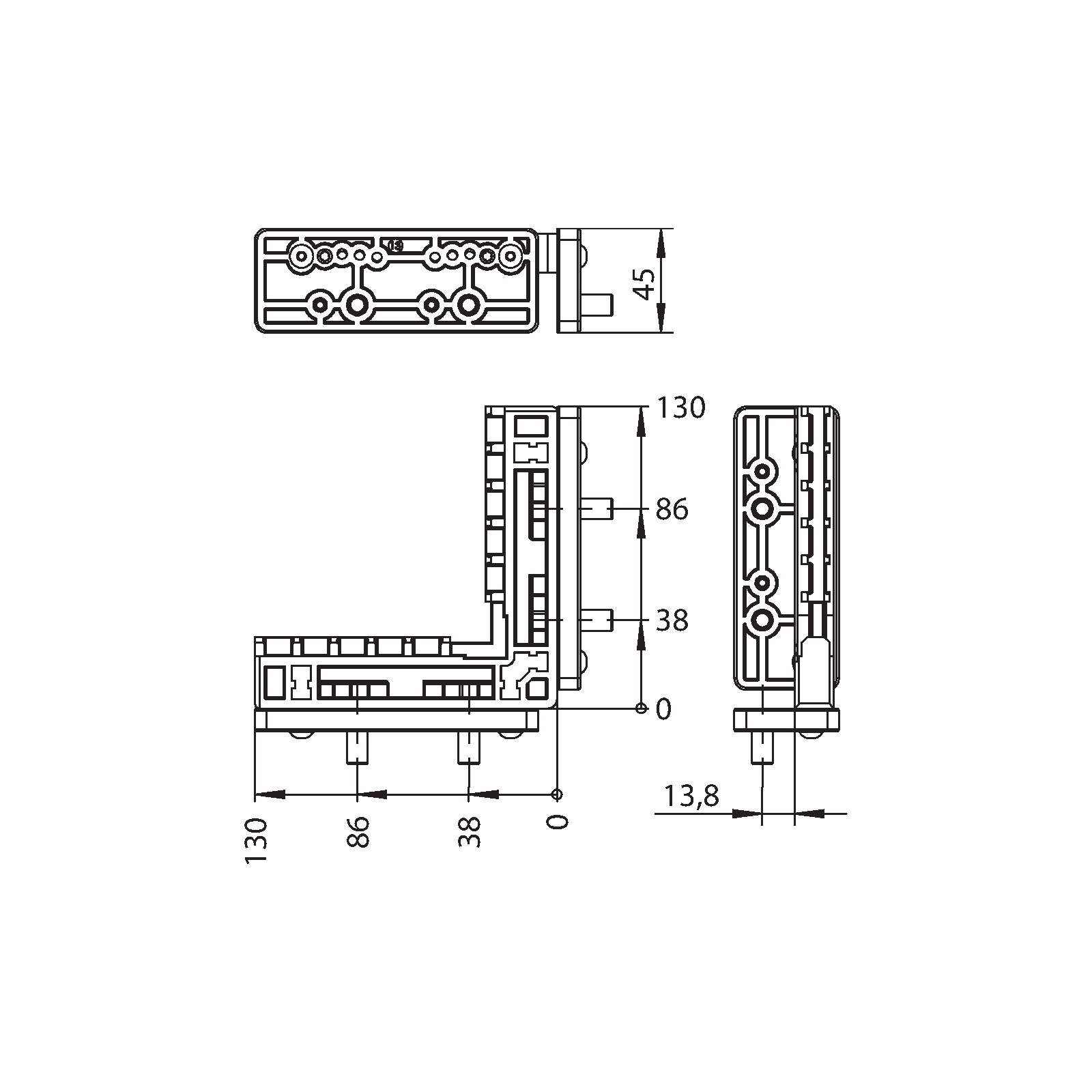 Winkhaus Lehre LE.B.FL.FK 20-13