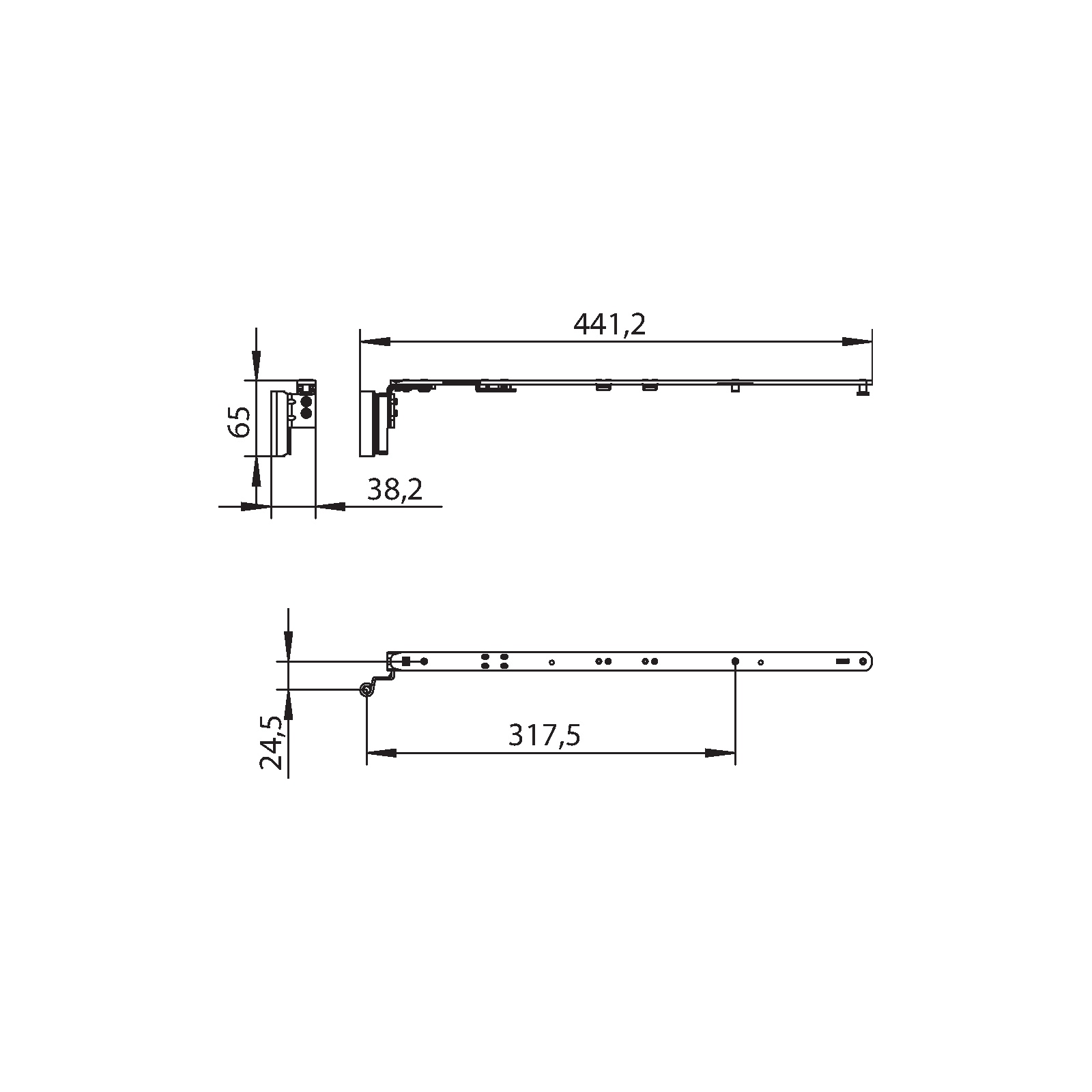 Winkhaus Schere SC2.E.18-13.LS