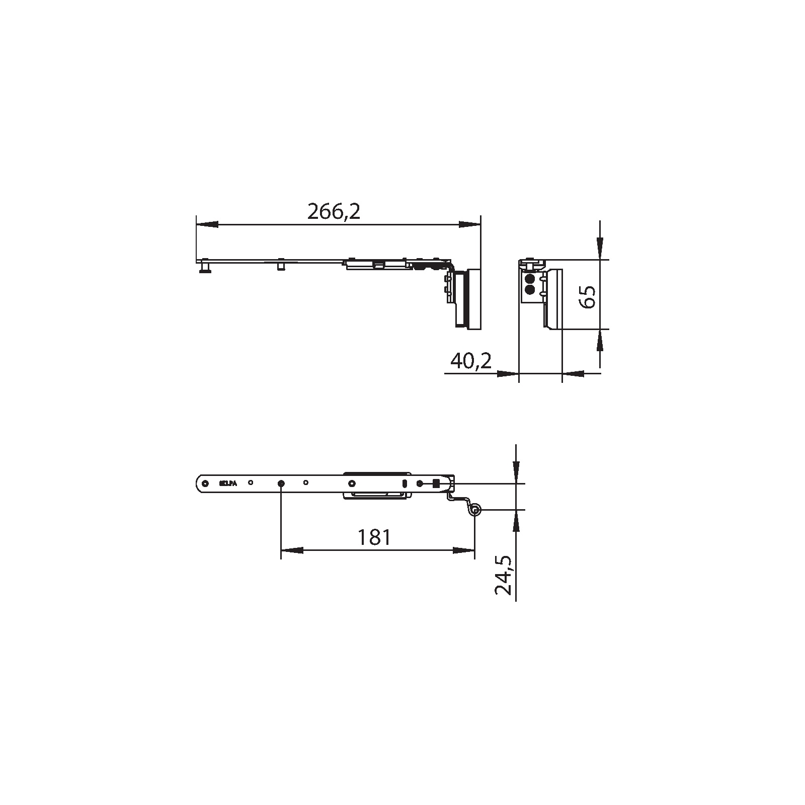 Winkhaus Schere SC1.PA.20-13.RS.F9