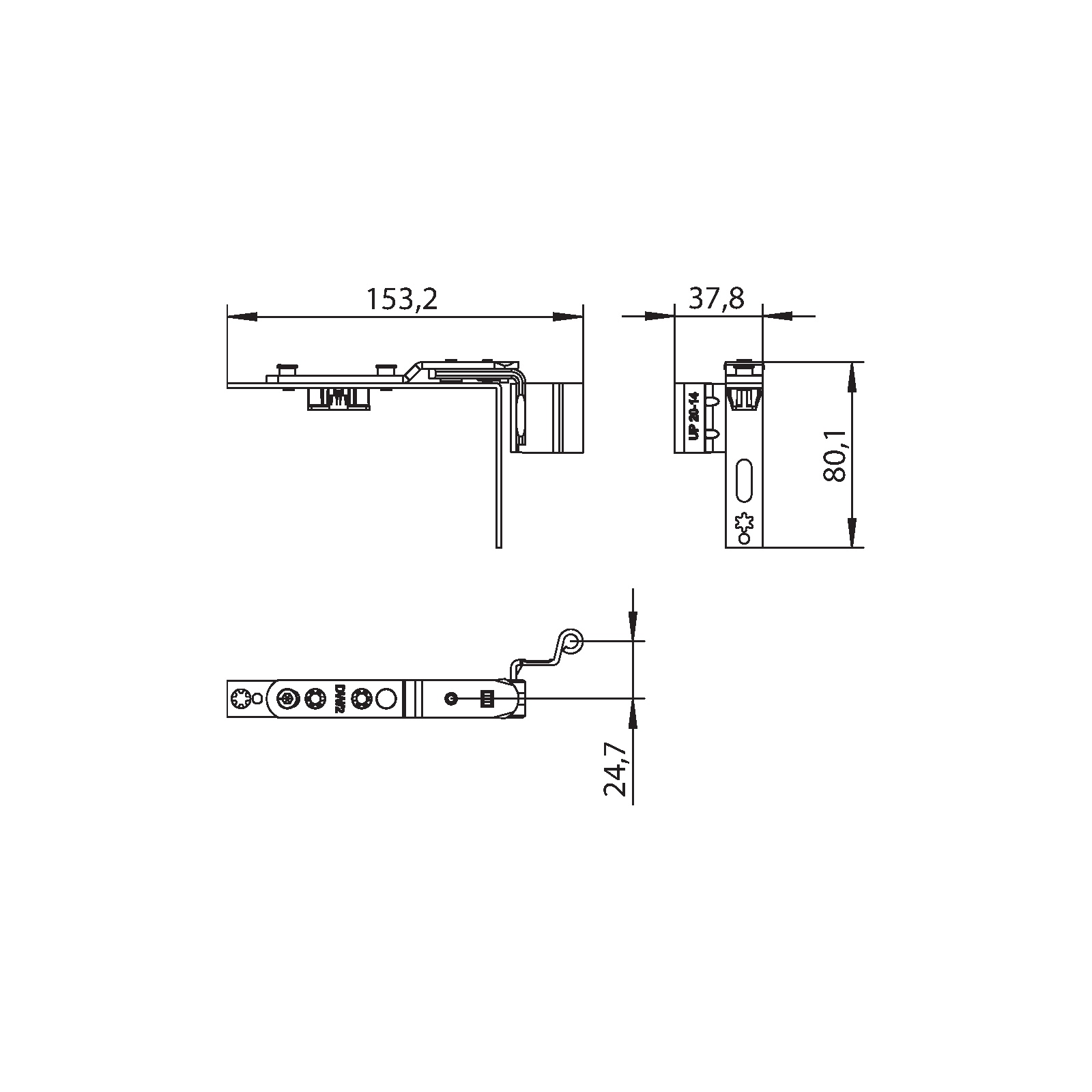 Winkhaus Drehlager DL.K.U.20-14.LS